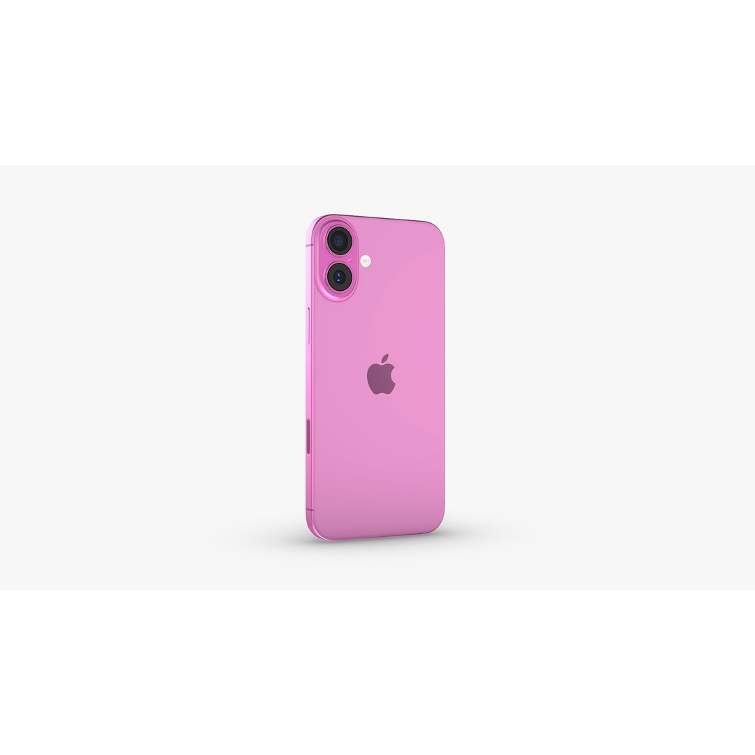 iPhone 16 Collection 3D Model – High Poly PBR Asset, E3D & OBJ Formats - View 47
