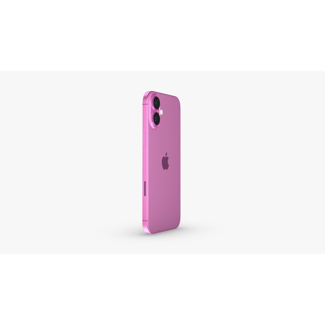 iPhone 16 Collection 3D Model – High Poly PBR Asset, E3D & OBJ Formats - View 49