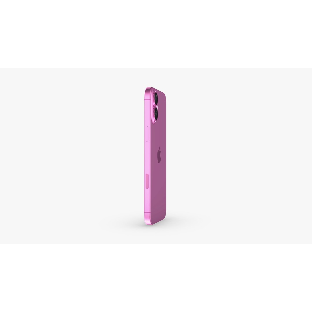 iPhone 16 Collection 3D Model – High Poly PBR Asset, E3D & OBJ Formats - View 50