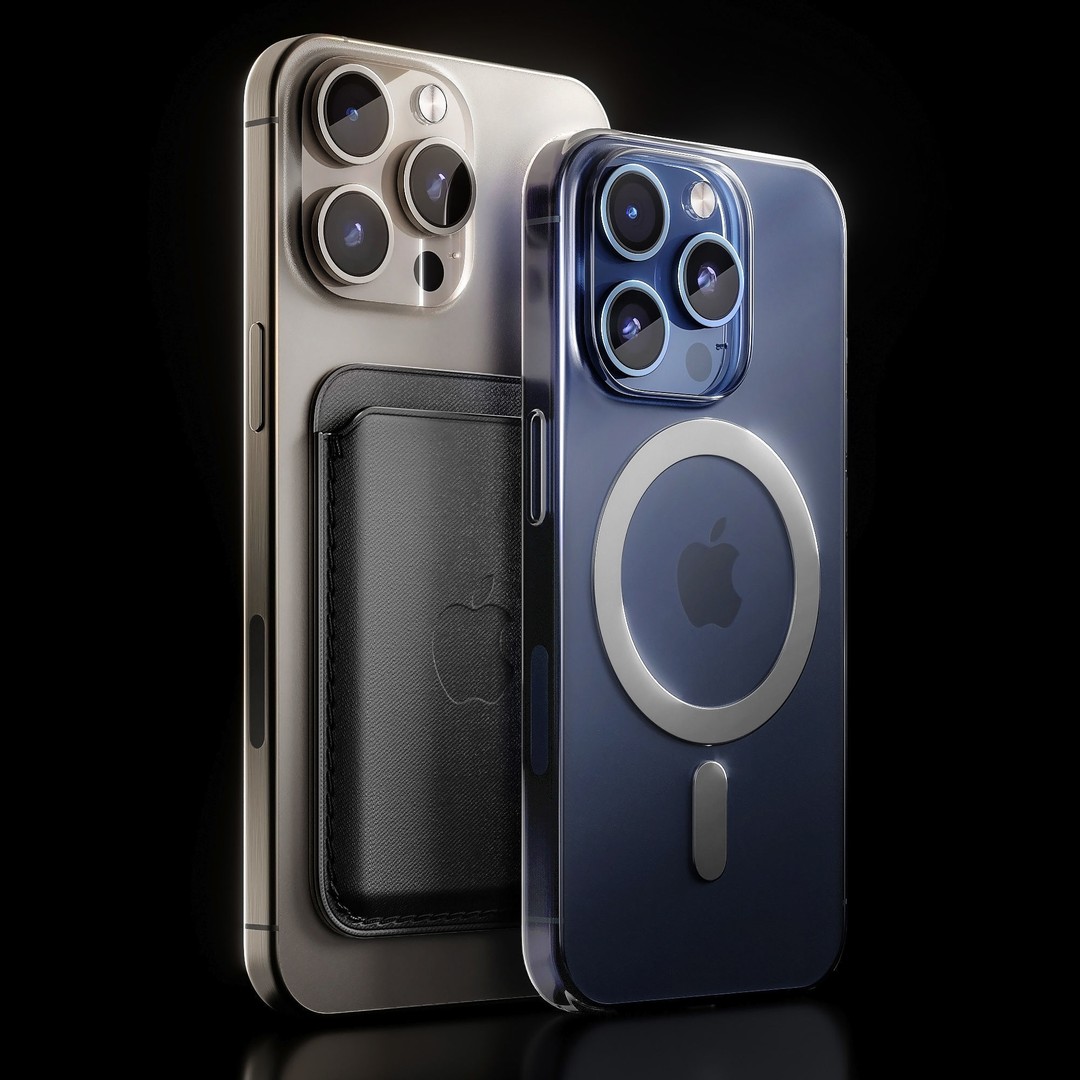 Apple iPhone 15 Pro 3D Model – High Poly PBR Asset, FBX, Game Ready - View 5
