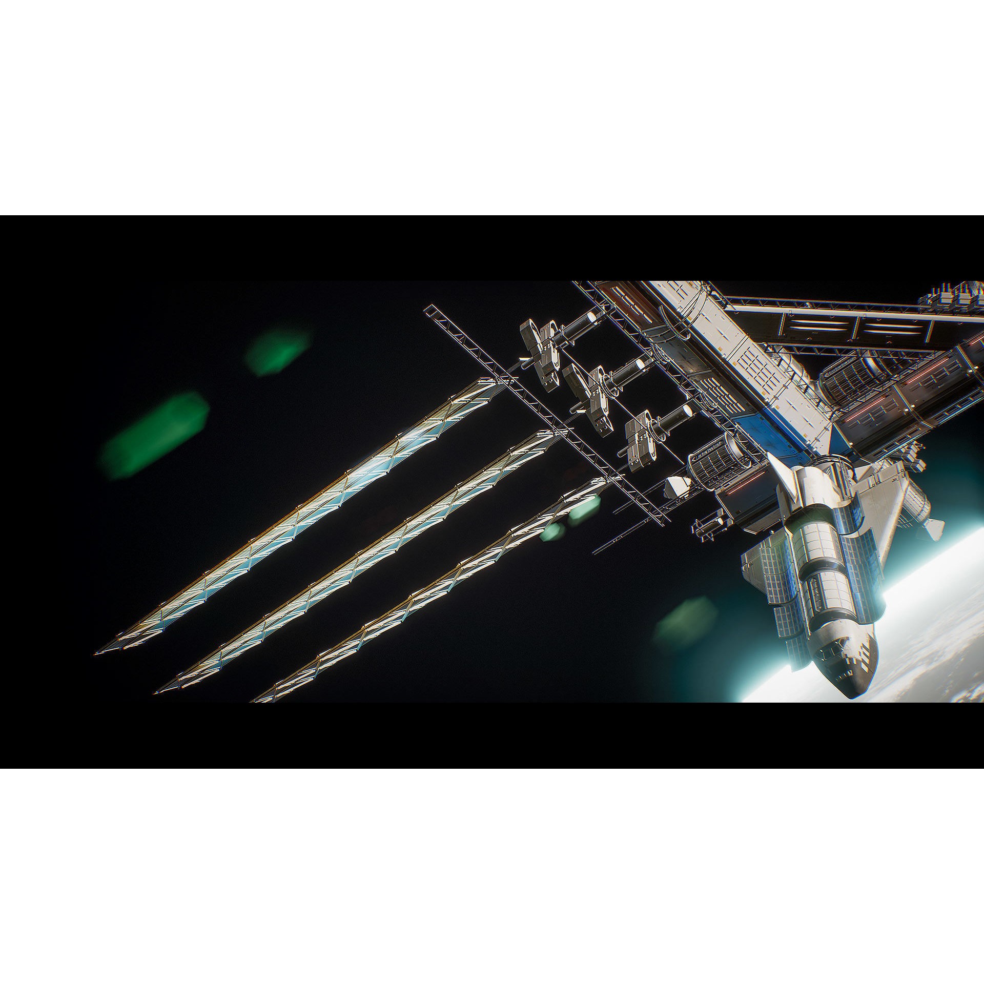 Orbital Space Station Kit - Low-Poly Game-Ready 3D Model - View 9