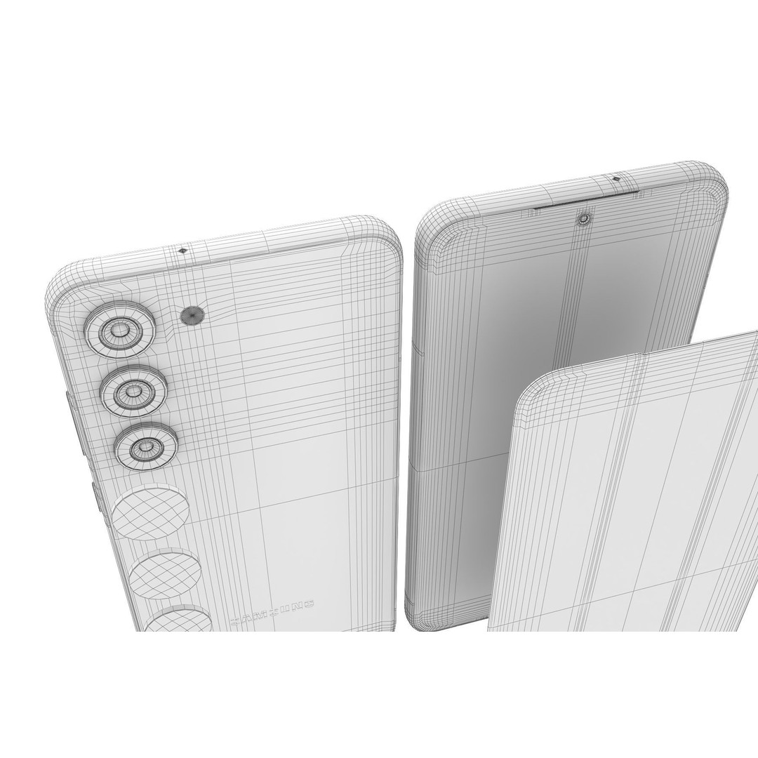 Samsung Galaxy S23 3D Model – Realistic Phone Asset, PBR, Blender, FBX - View 11