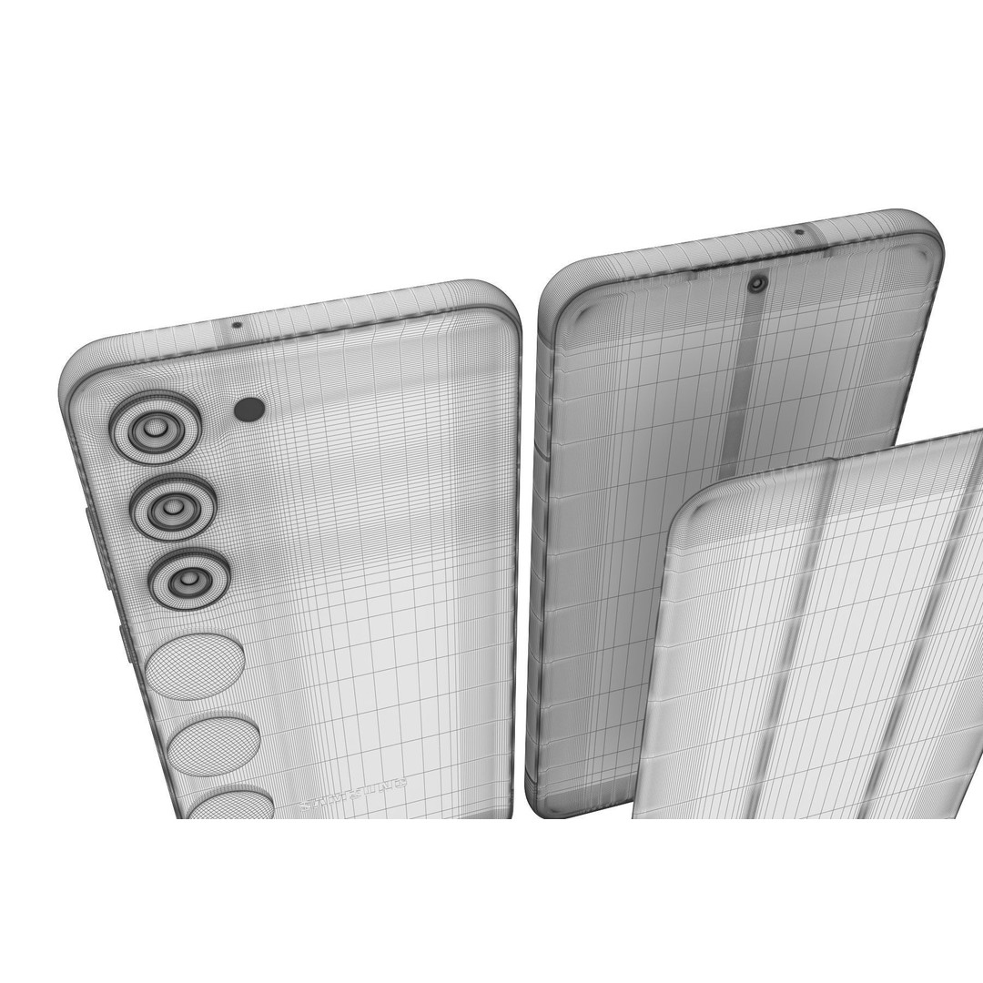 Samsung Galaxy S23 3D Model – Realistic Phone Asset, PBR, Blender, FBX - View 12