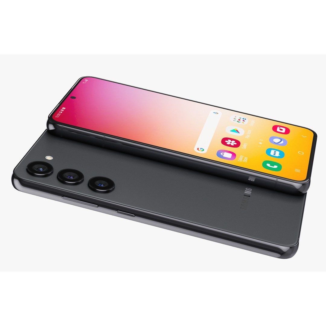 Samsung Galaxy S23 3D Model – Realistic Phone Asset, PBR, Blender, FBX - View 16