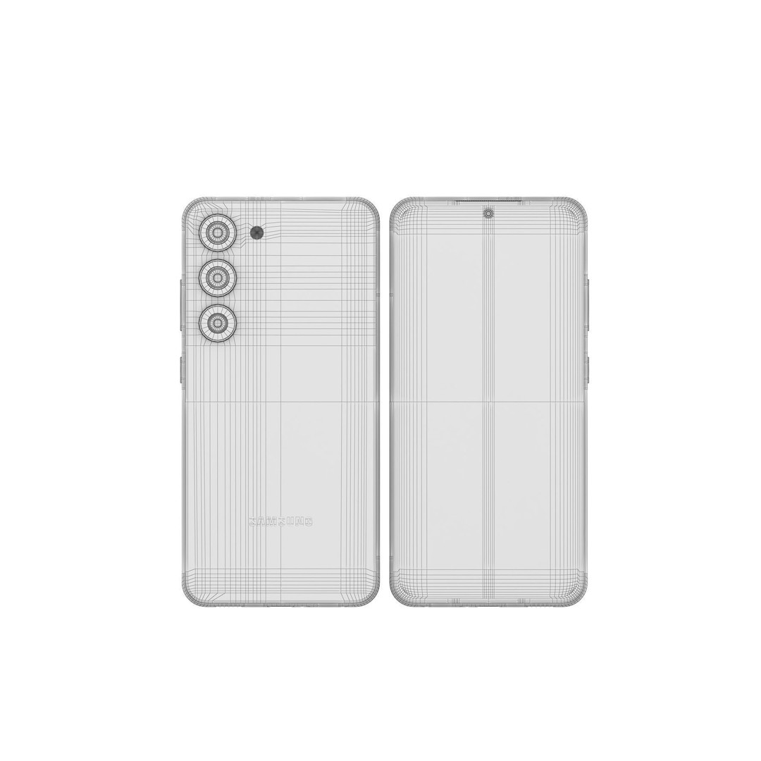 Samsung Galaxy S23 3D Model – Realistic Phone Asset, PBR, Blender, FBX - View 9
