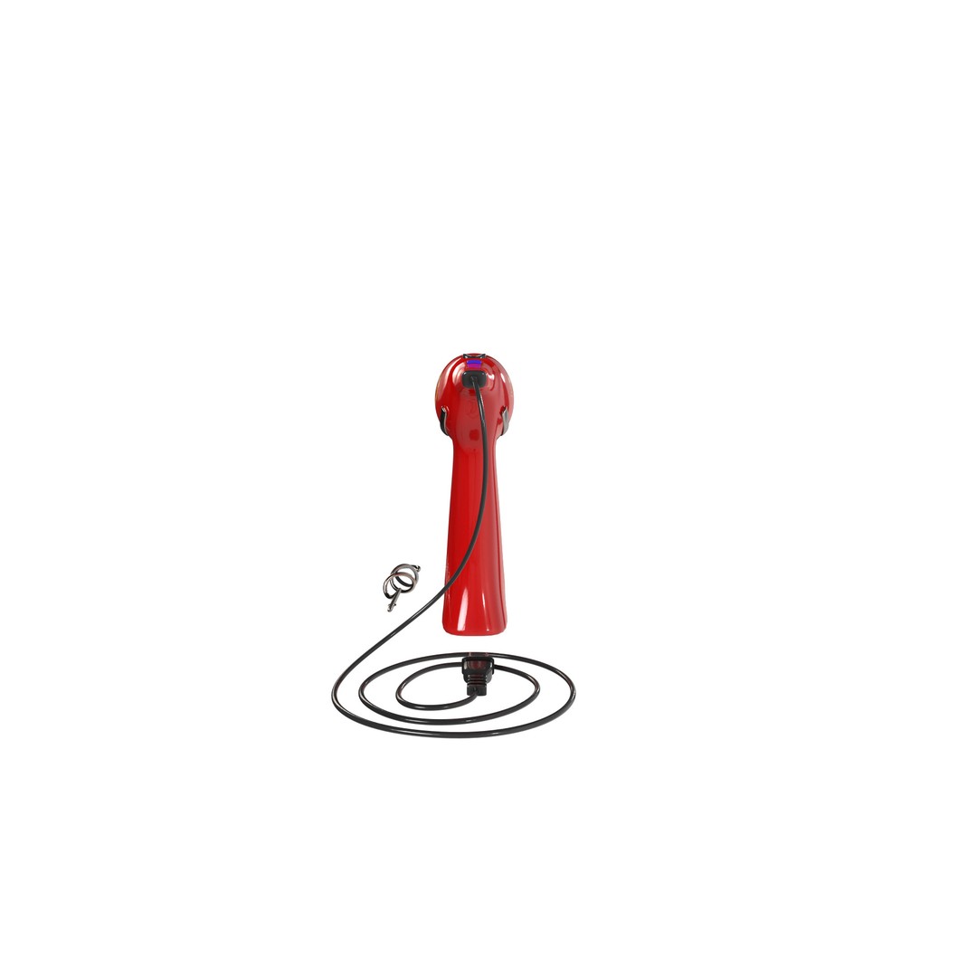 Hand Mixer 3D Model – Realistic Kitchen Appliance, Blender Format - View 8