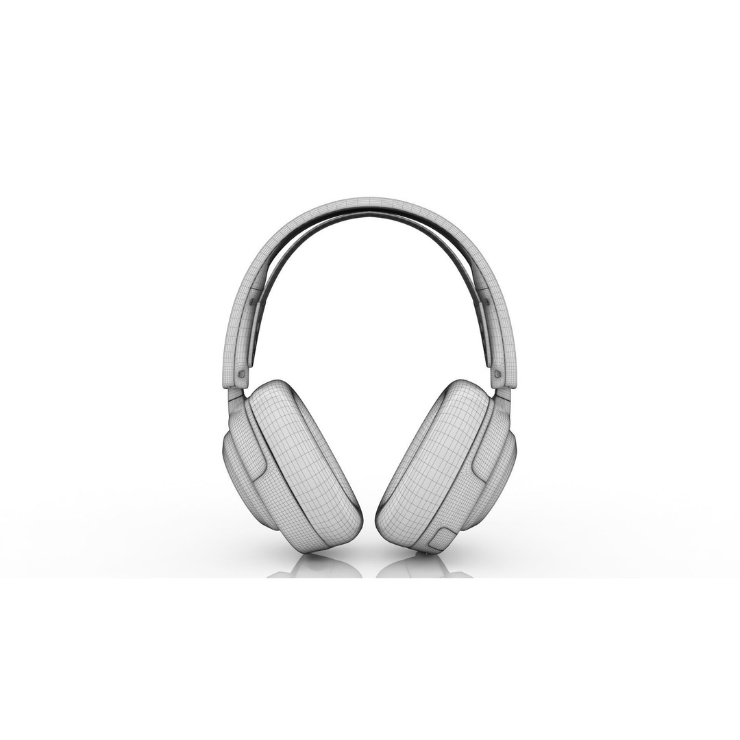 Arctis Nova 5X Wireless 3D Model – Low Poly Audio Headphone, FBX - View 10
