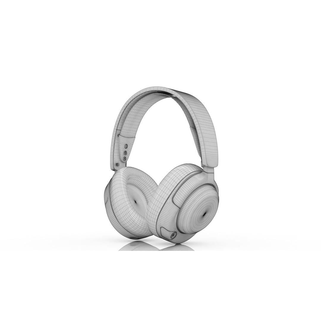 Arctis Nova 5X Wireless 3D Model – Low Poly Audio Headphone, FBX - View 11