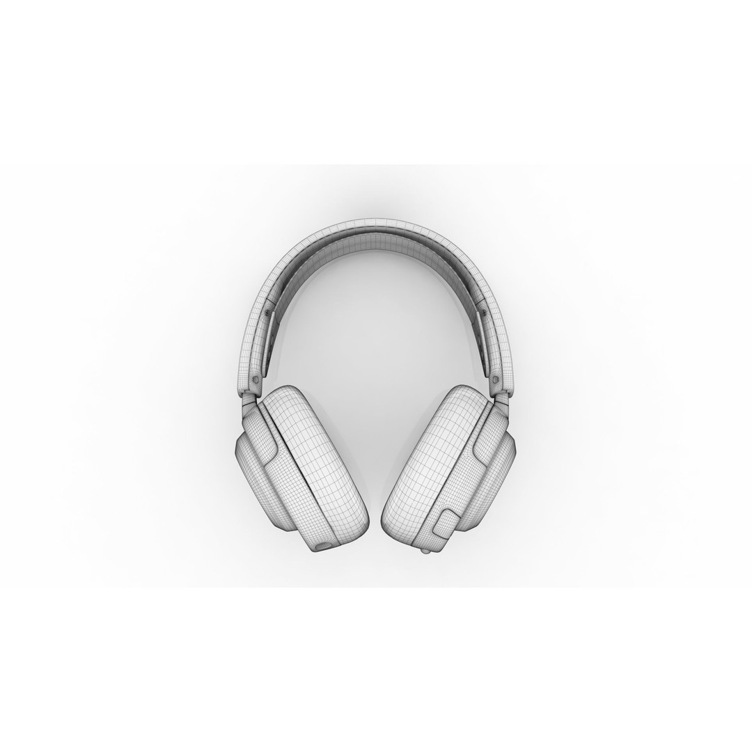 Arctis Nova 5X Wireless 3D Model – Low Poly Audio Headphone, FBX - View 15