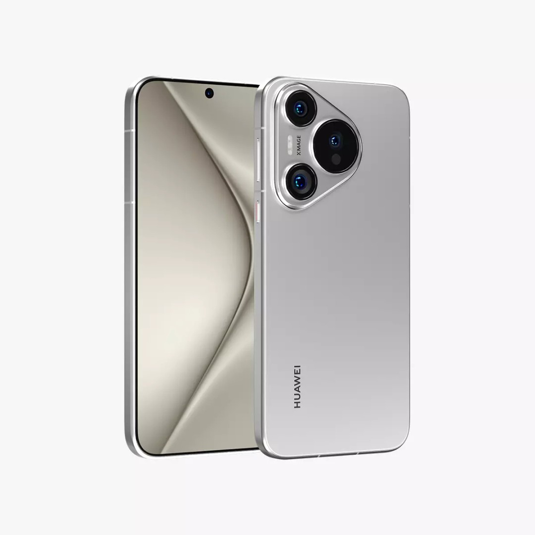 Huawei Pura 70 White 3D Model – Low Poly Game Asset, FBX, PBR Textures - View 2