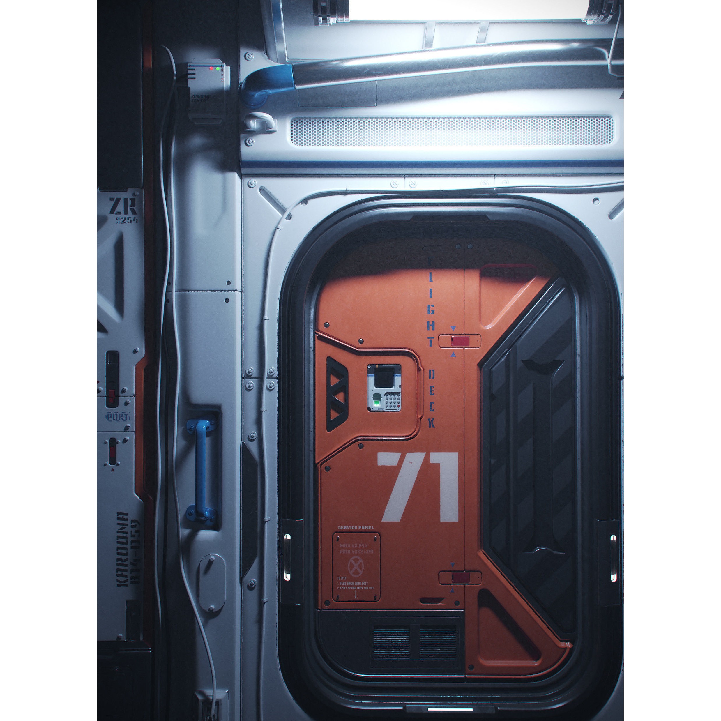 Section 71 - PBR 3D Model - View 4