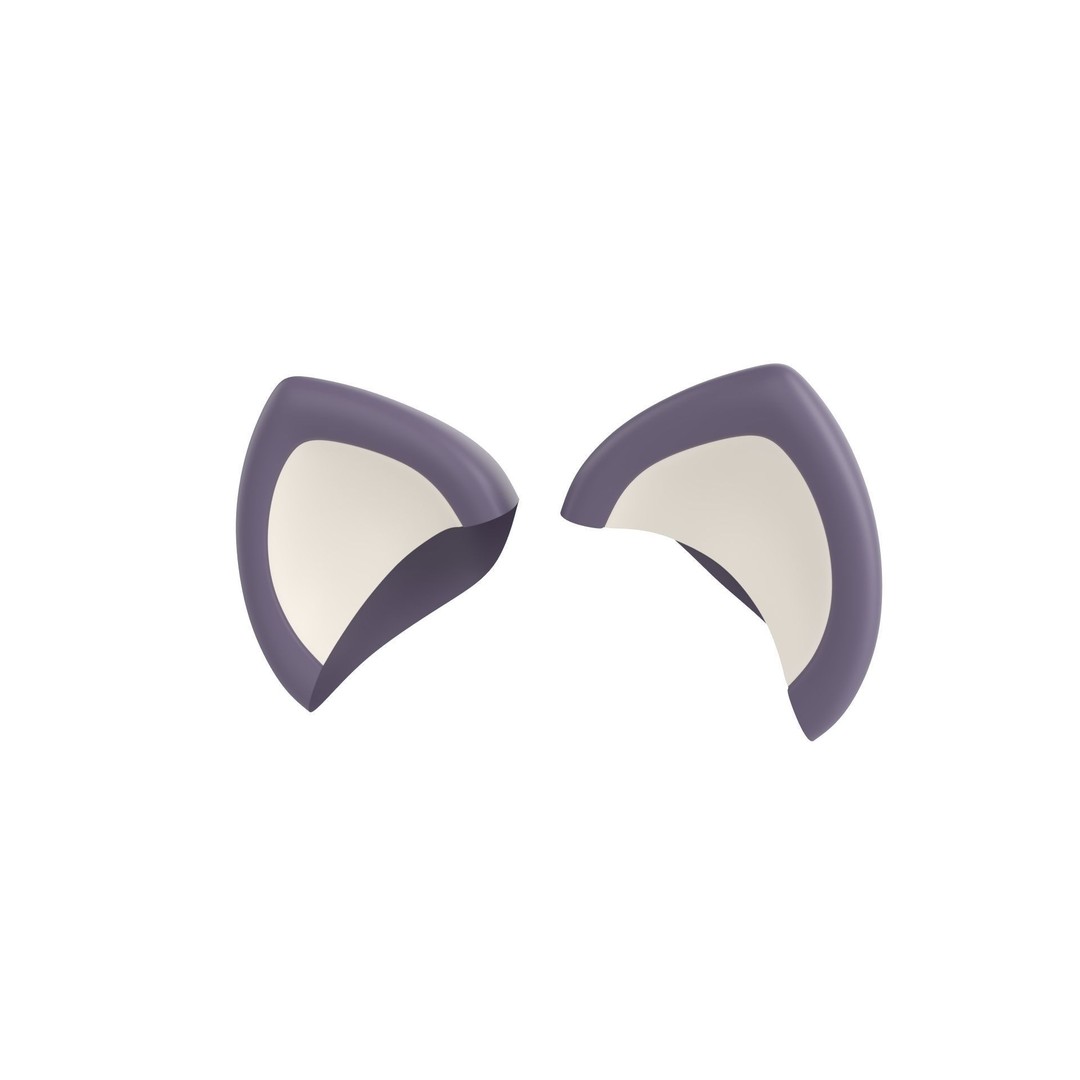 Cartoon Ears 3D Model – Cute Character Asset, FBX, PBR Textures - View 16