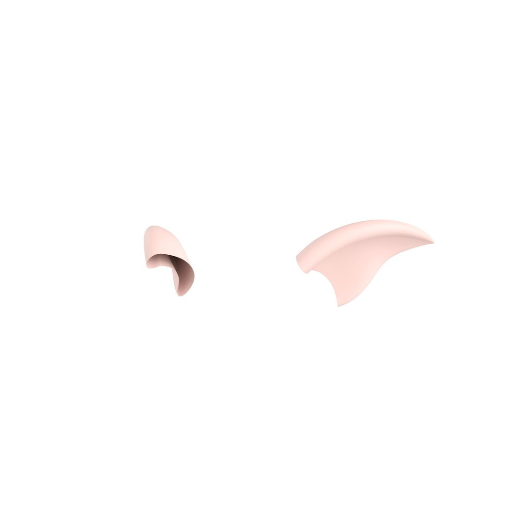Cartoon Ears 3D Model – Cute Character Asset, FBX, PBR Textures - View 24