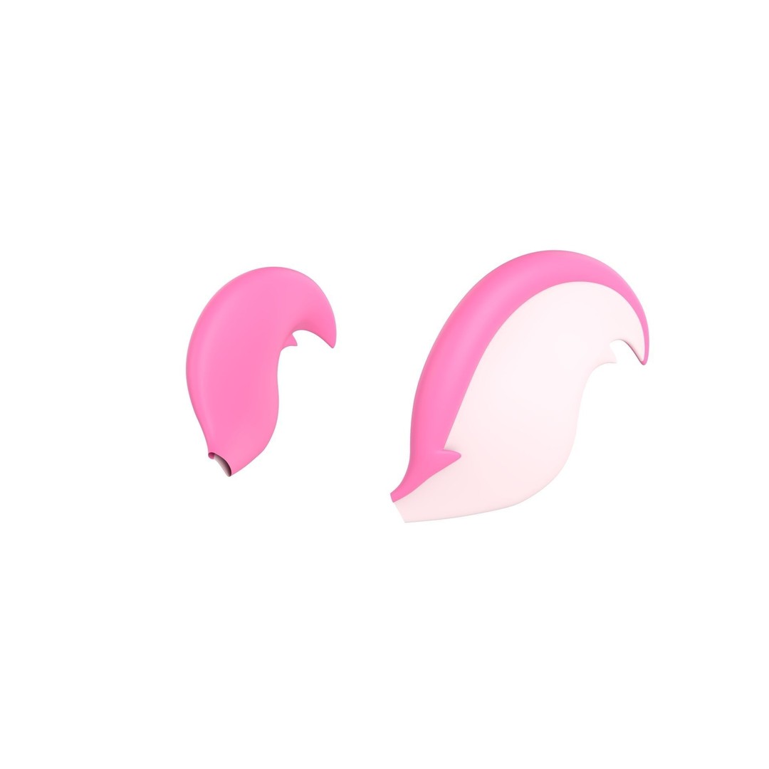 Cartoon Ears 3D Model – Cute Character Asset, FBX, PBR Textures - View 25