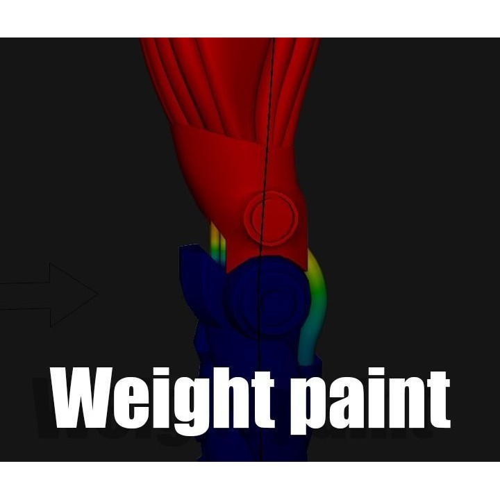 Prosthetic Arm 3D Model – Low Poly Rigged Character Asset, FBX - View 12