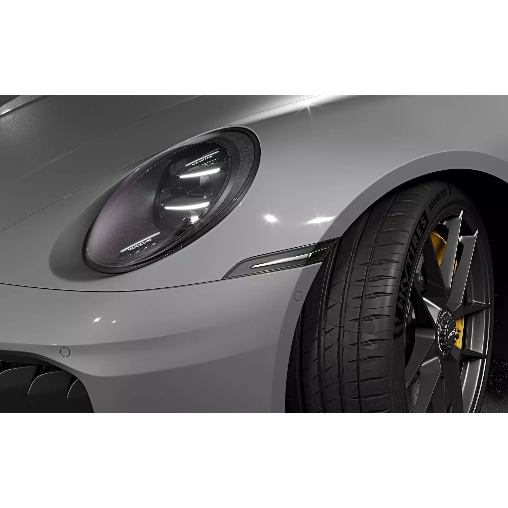 2026 Porsche 911 Carrera 4 GTS Coupe - Game-Ready 3D Model - View 13