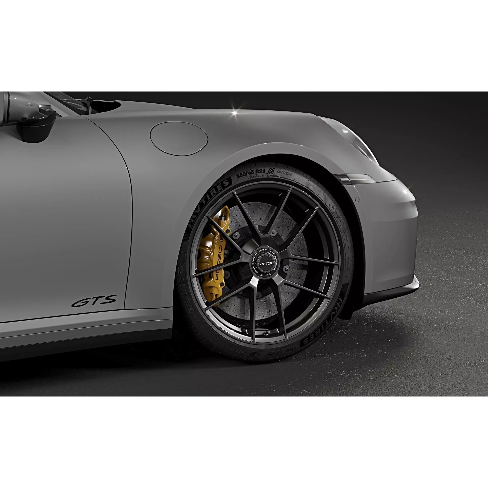 2026 Porsche 911 Carrera 4 GTS Coupe - Game-Ready 3D Model - View 14