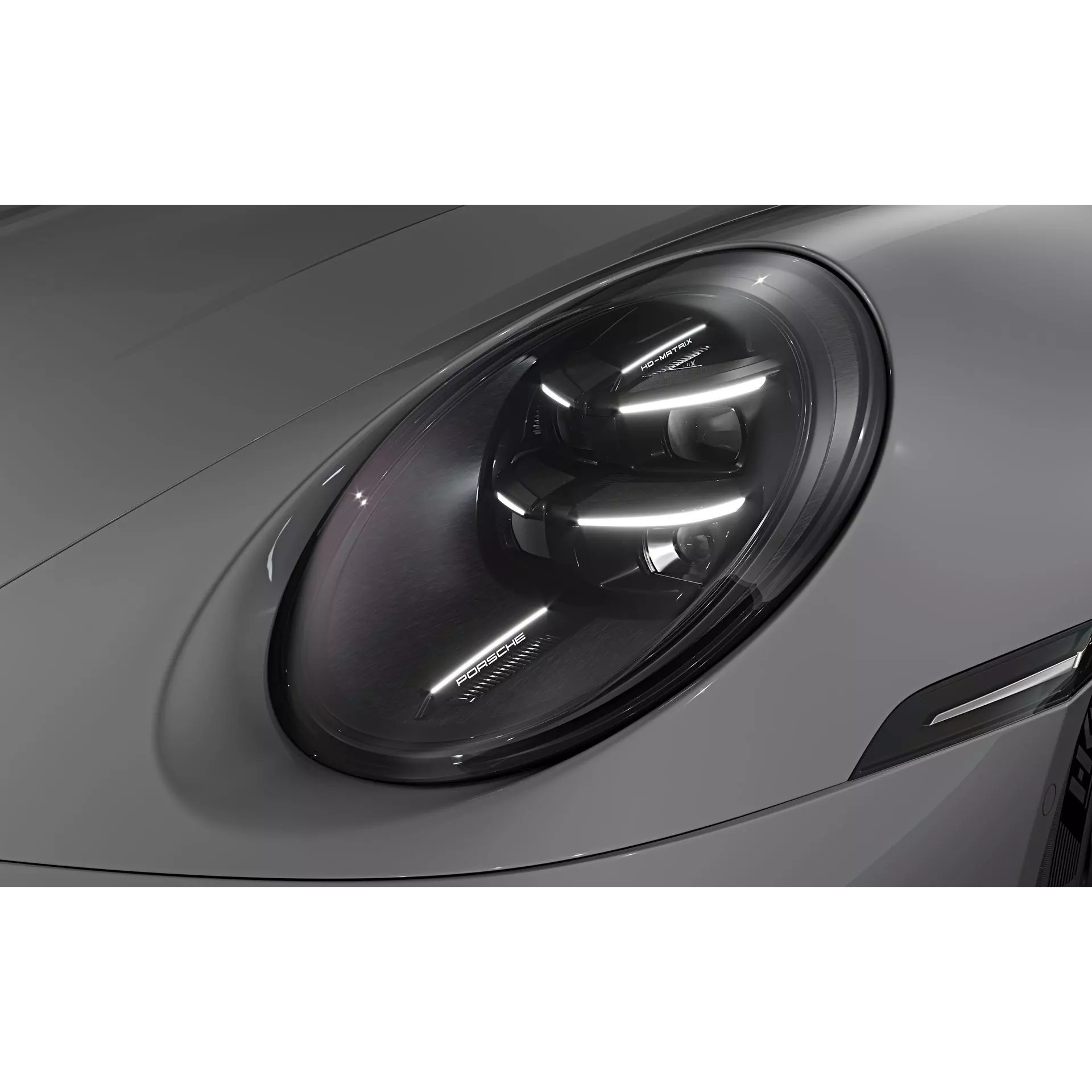 2026 Porsche 911 Carrera 4 GTS Coupe - Game-Ready 3D Model - View 9