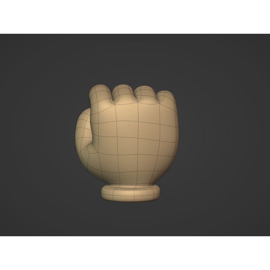 Cartoon Hands 3D Model – Low Poly Character Pack for Animation - View 23