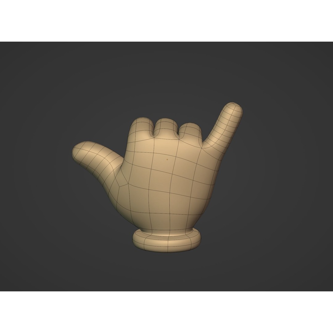Cartoon Hands 3D Model – Low Poly Character Pack for Animation - View 25