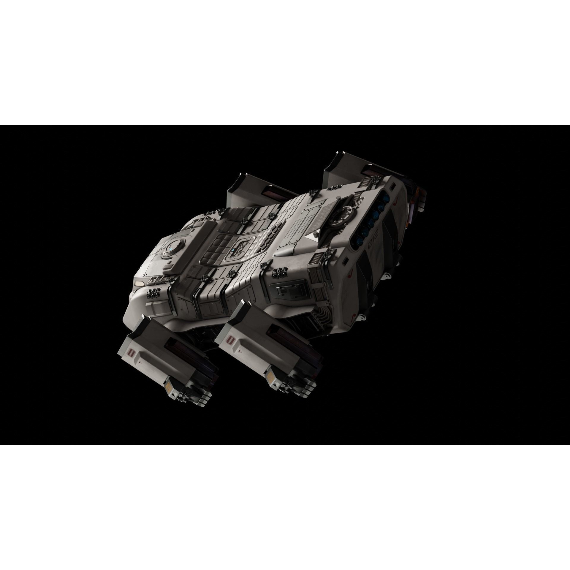 Hercules Mars Lander - Game-Ready 3D Model - View 8