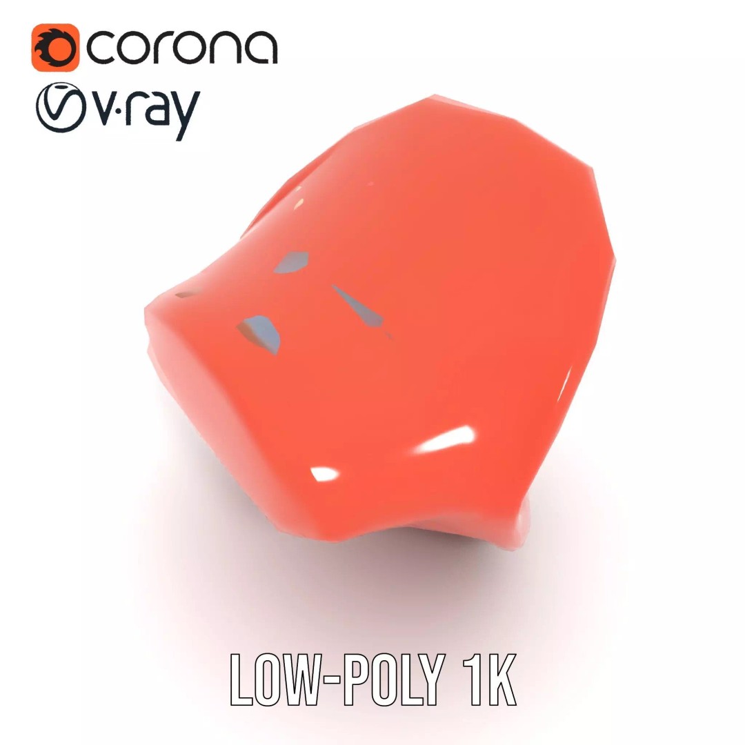 Realistic Open Mouth 3D Model – Low Poly PBR Asset for Animation - View 13