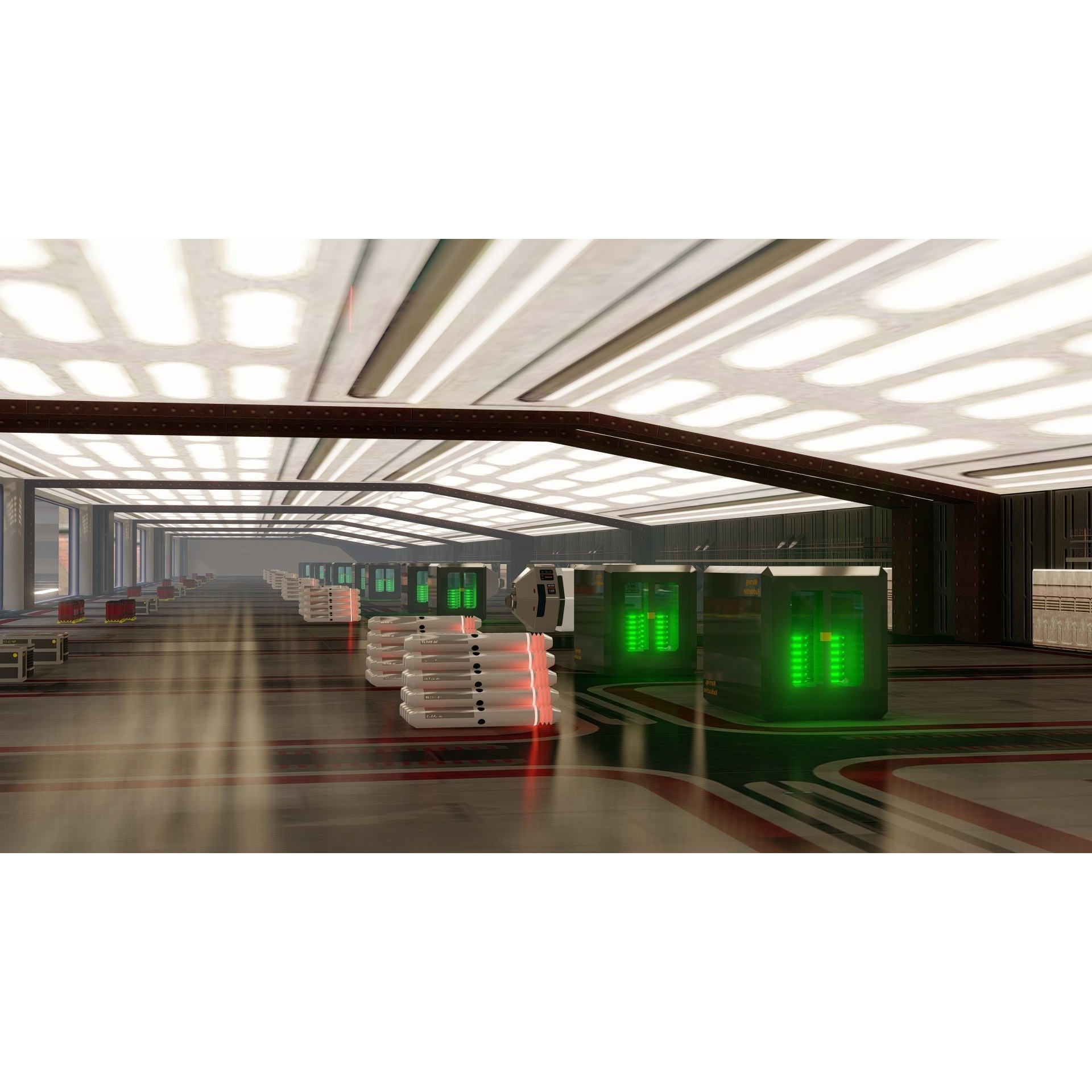 Venator Class Spaceship - Detailed 3D Model - View 11