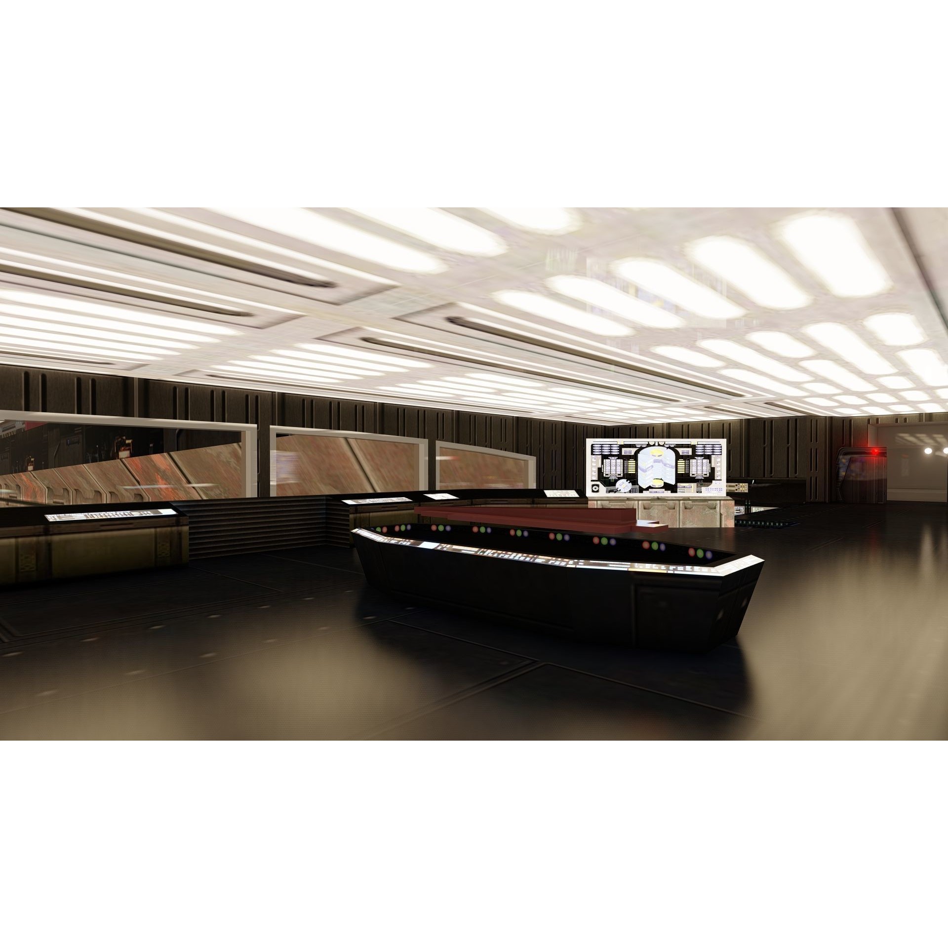 Venator Class Spaceship - Detailed 3D Model - View 14