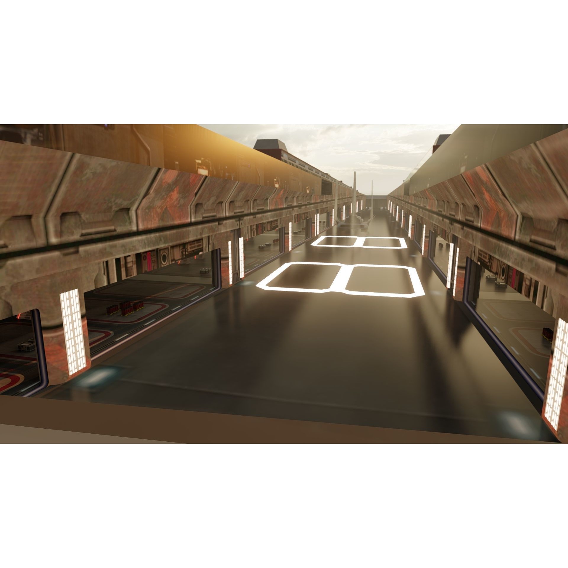 Venator Class Spaceship - Detailed 3D Model - View 17