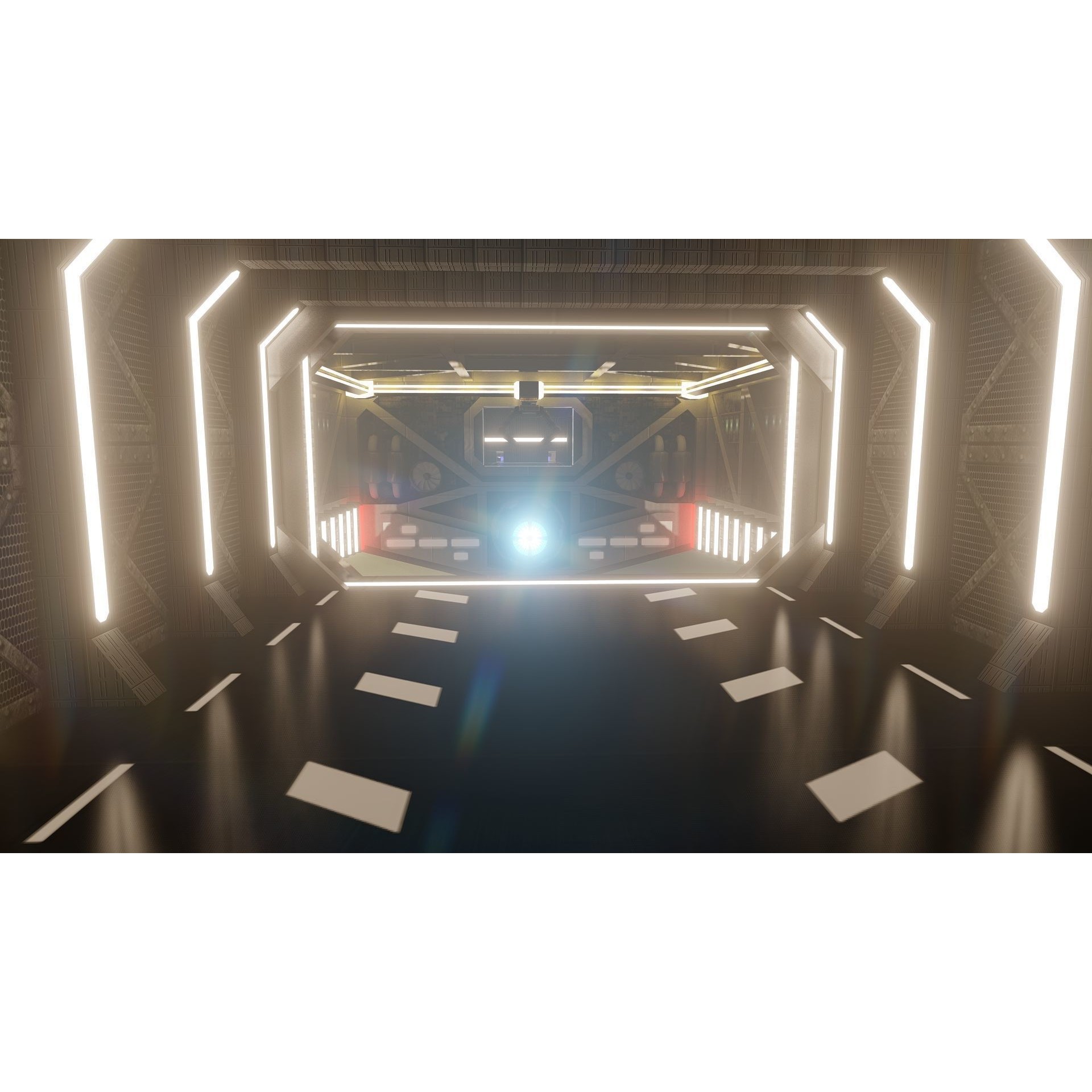 Venator Class Spaceship - Detailed 3D Model - View 23