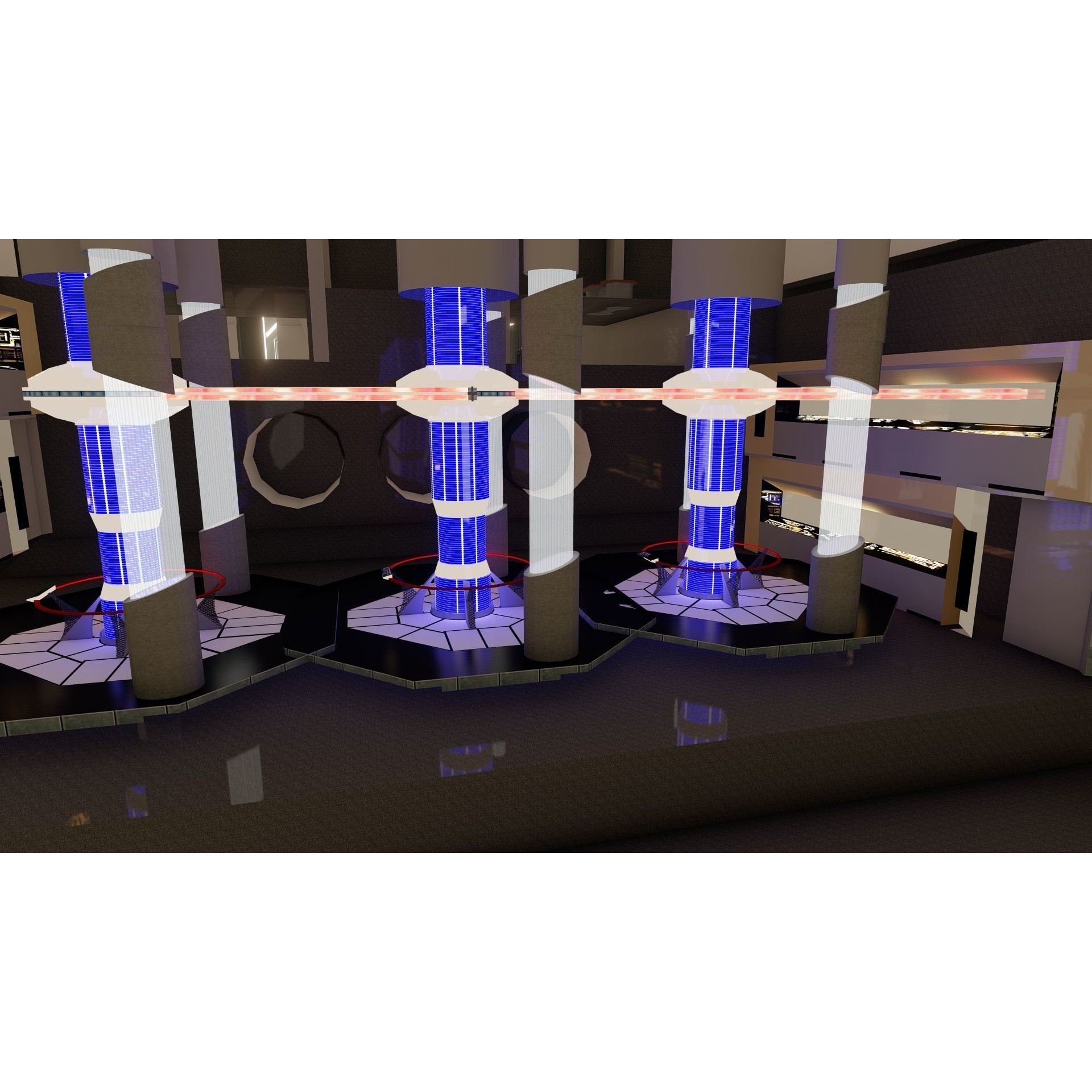 Venator Class Spaceship - Detailed 3D Model - View 25