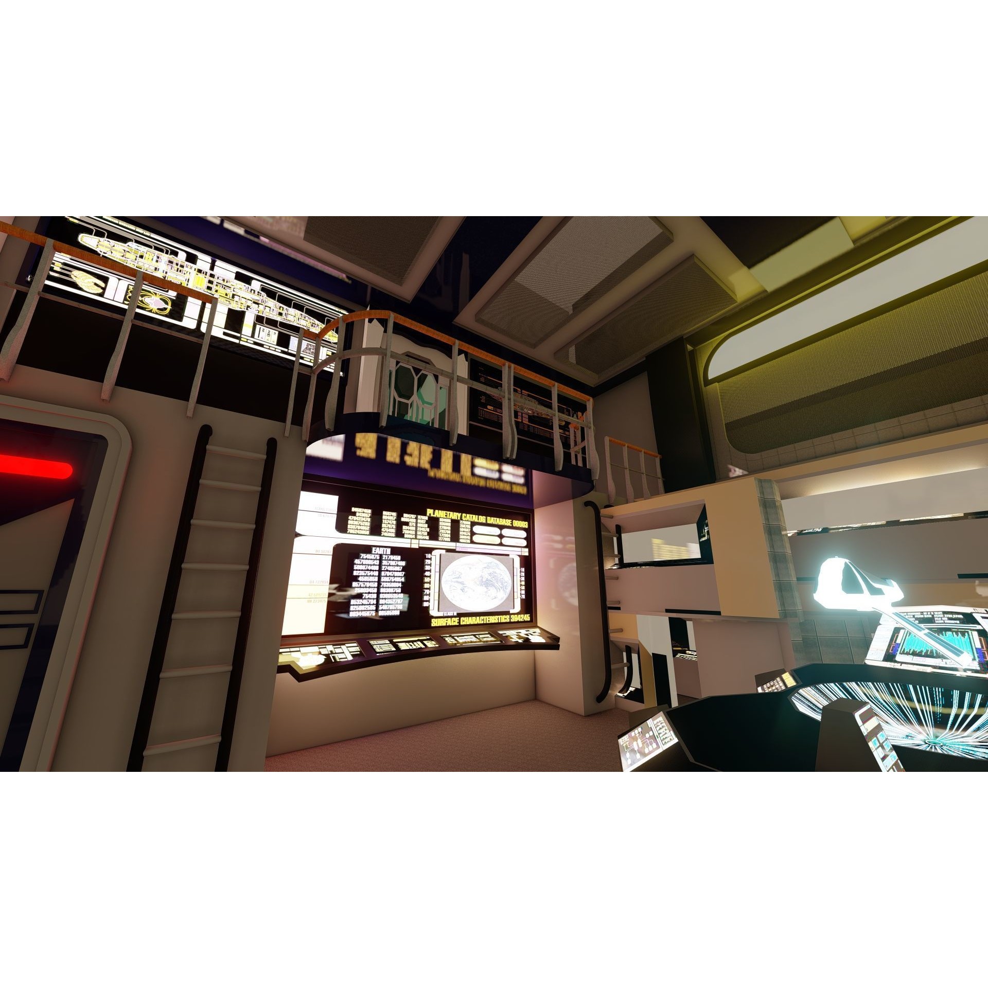 Venator Class Spaceship - Detailed 3D Model - View 28