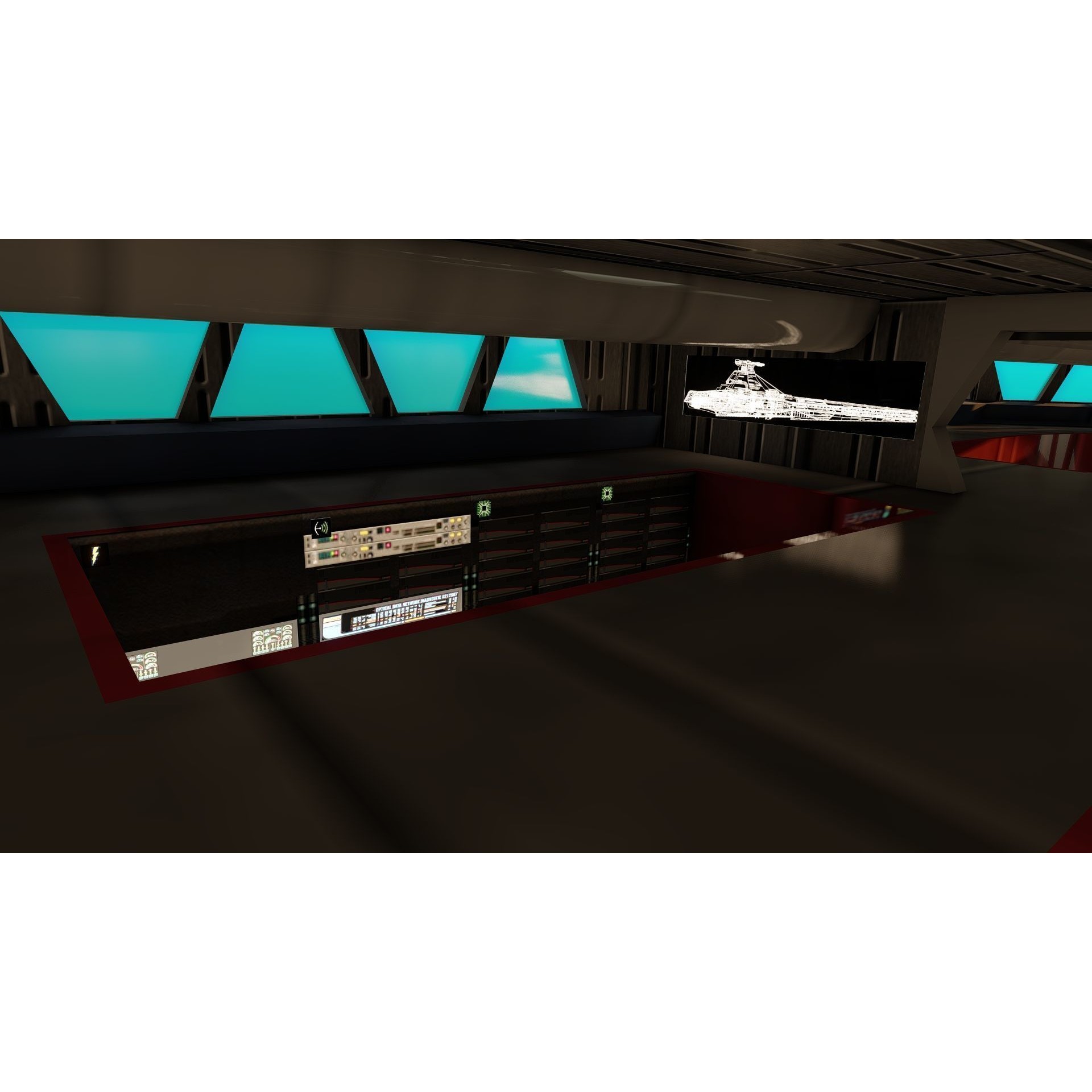 Venator Class Spaceship - Detailed 3D Model - View 31