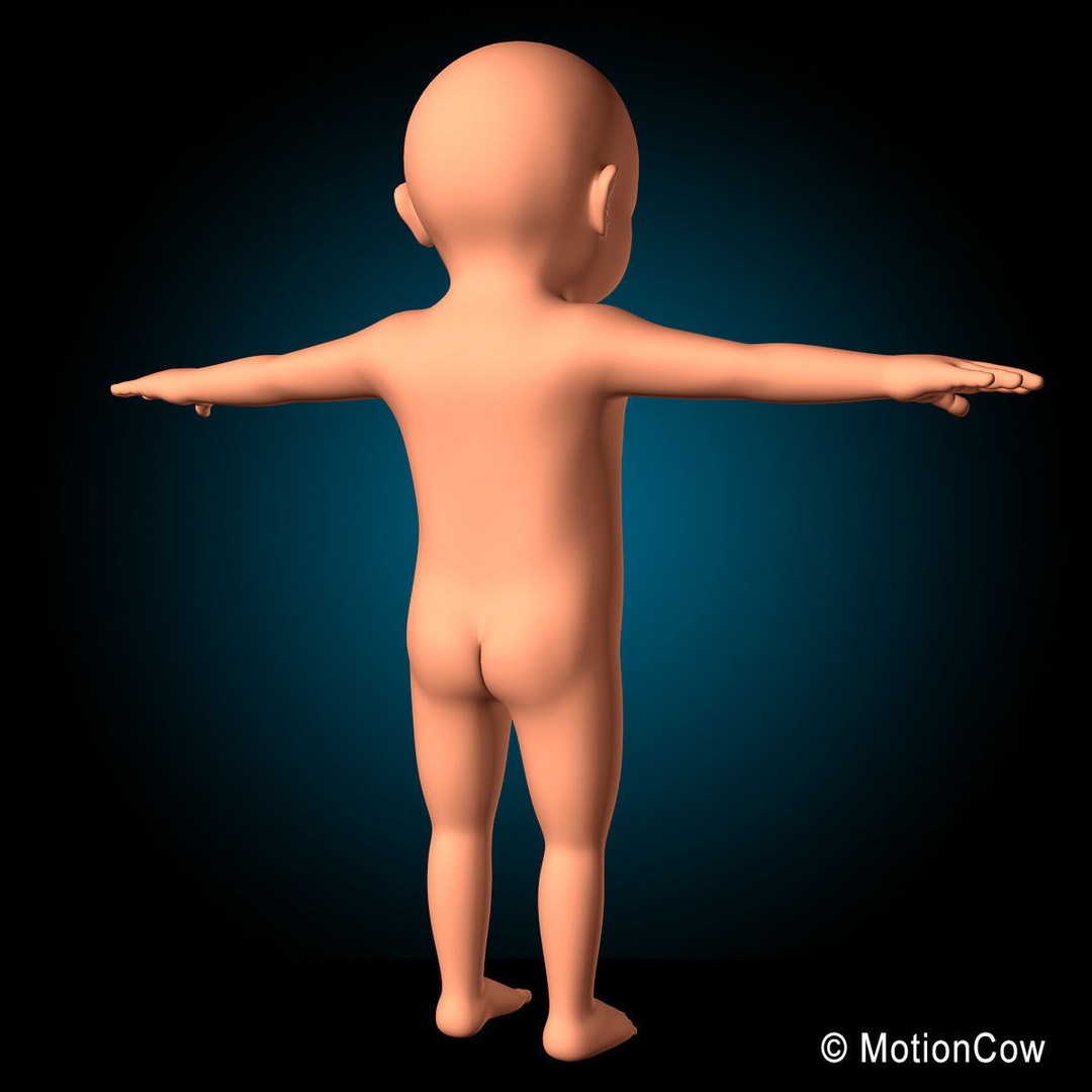 Human Fetus 3D Model – Detailed Rigged Anatomy for Education - View 14