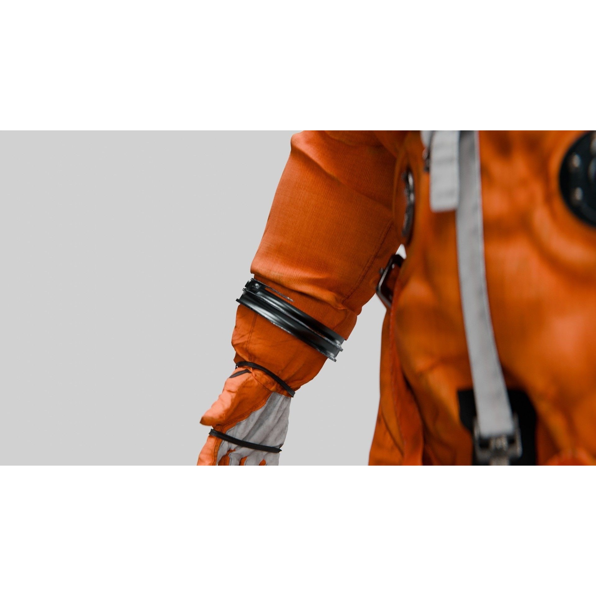 SPACESUIT Orange ACES - Game-Ready 3D Model - View 12