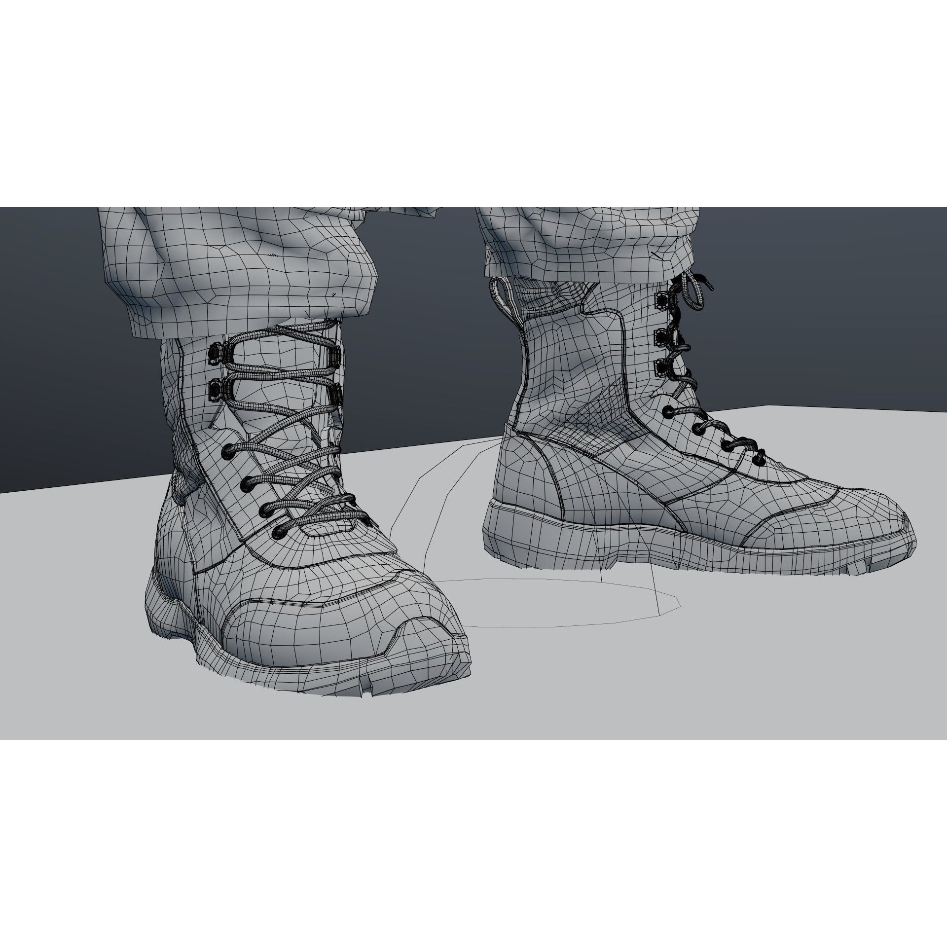 SPACESUIT Orange ACES - Game-Ready 3D Model - View 32