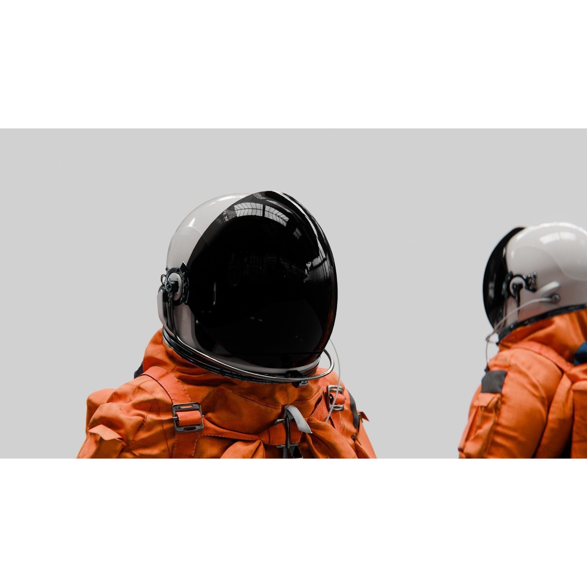 SPACESUIT Orange ACES - Game-Ready 3D Model - View 7