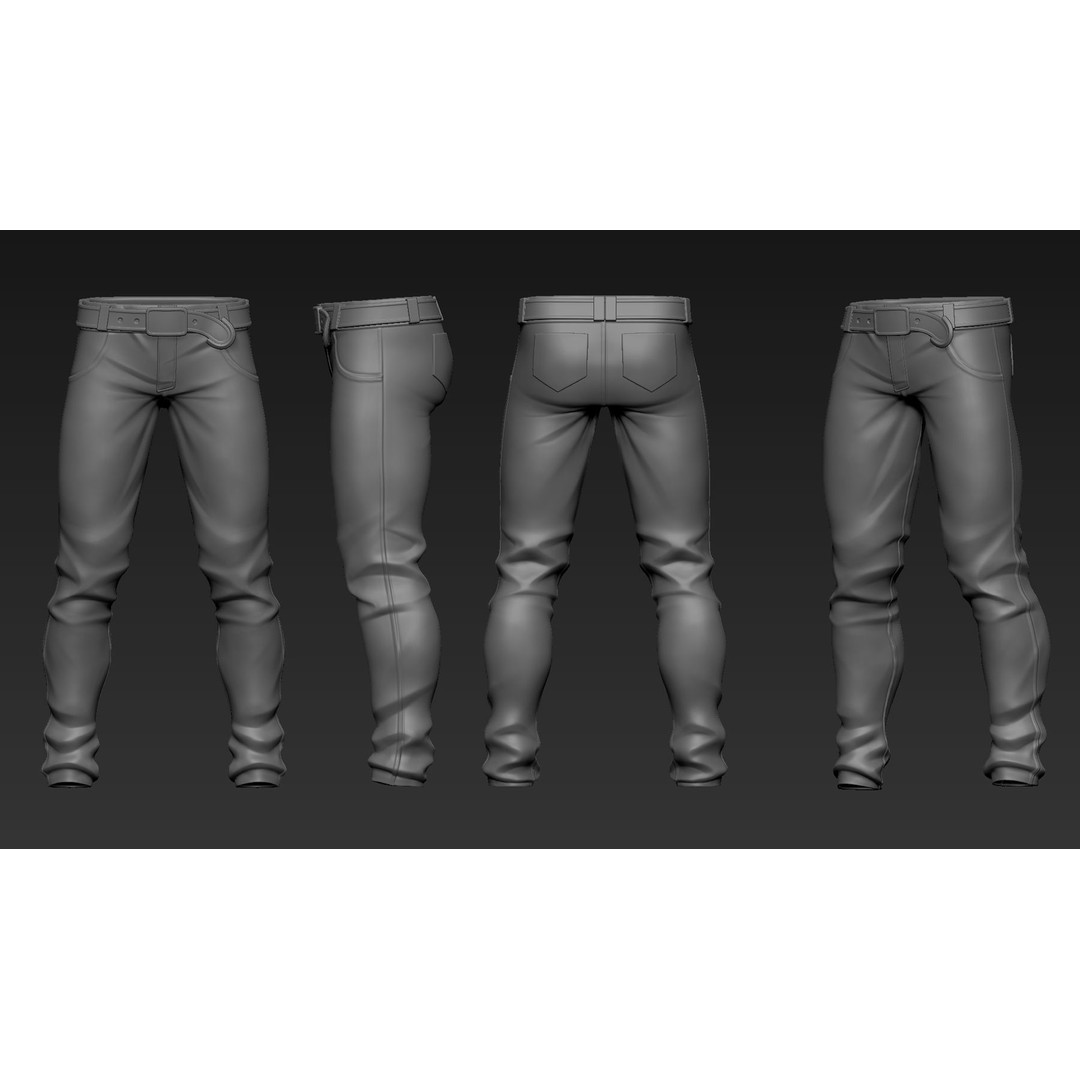 Rony 3D Model – Stylized Character with Basemesh and Elements - View 6
