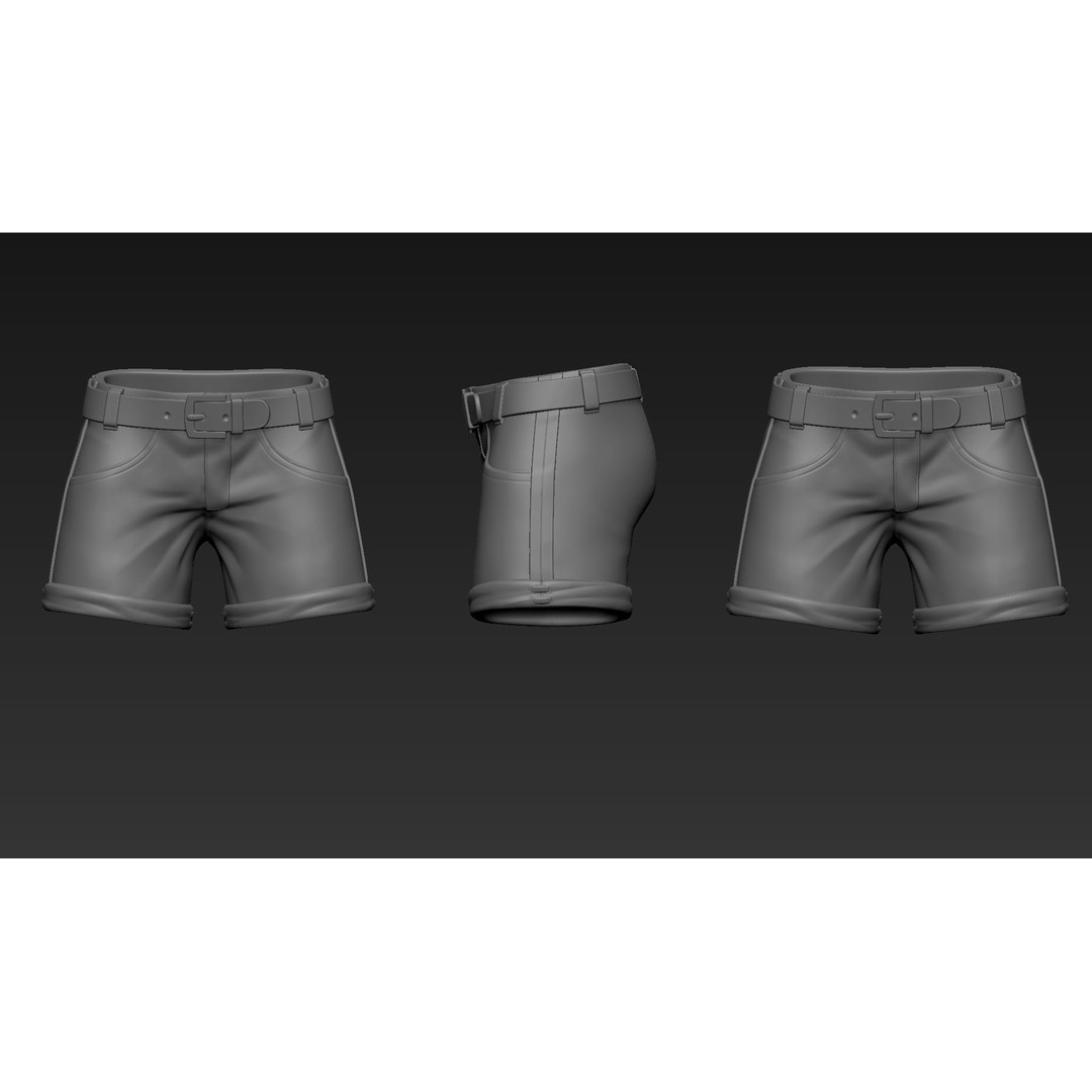 Rony 3D Model – Stylized Character with Basemesh and Elements - View 7