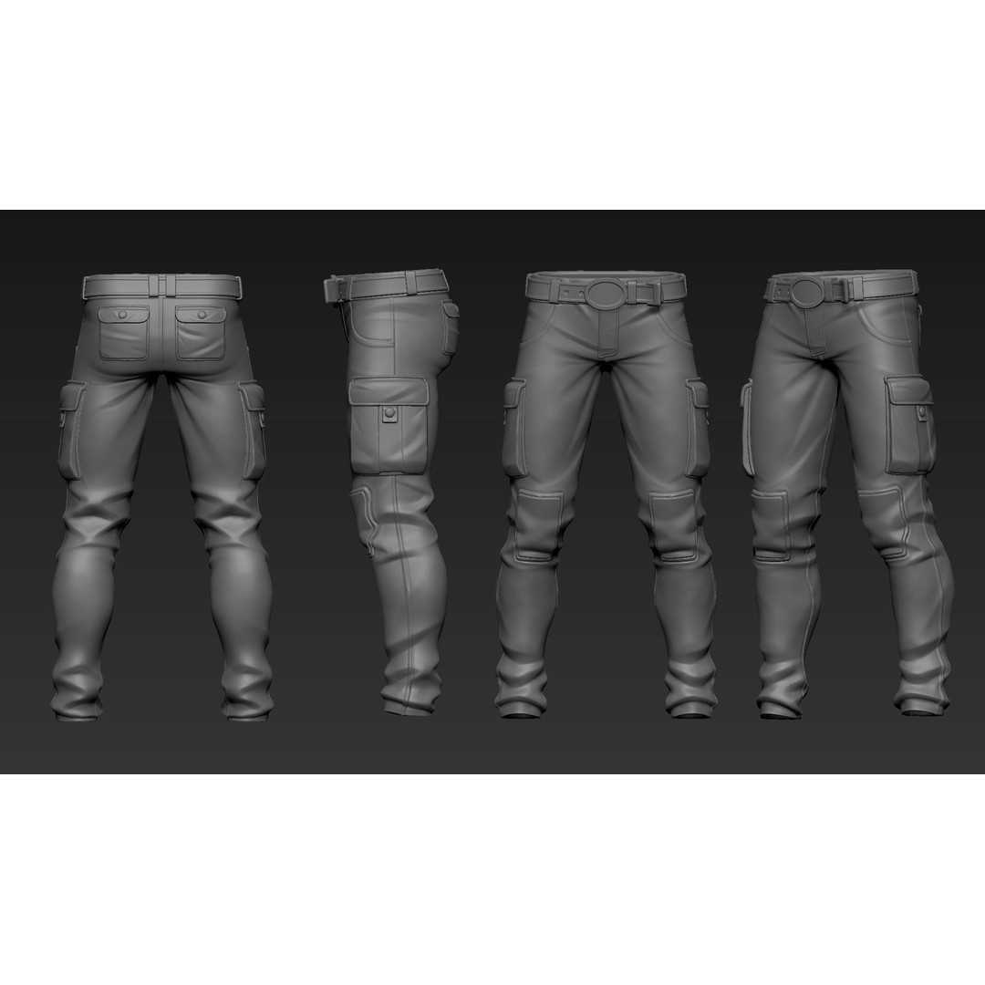 Rony 3D Model – Stylized Character with Basemesh and Elements - View 8