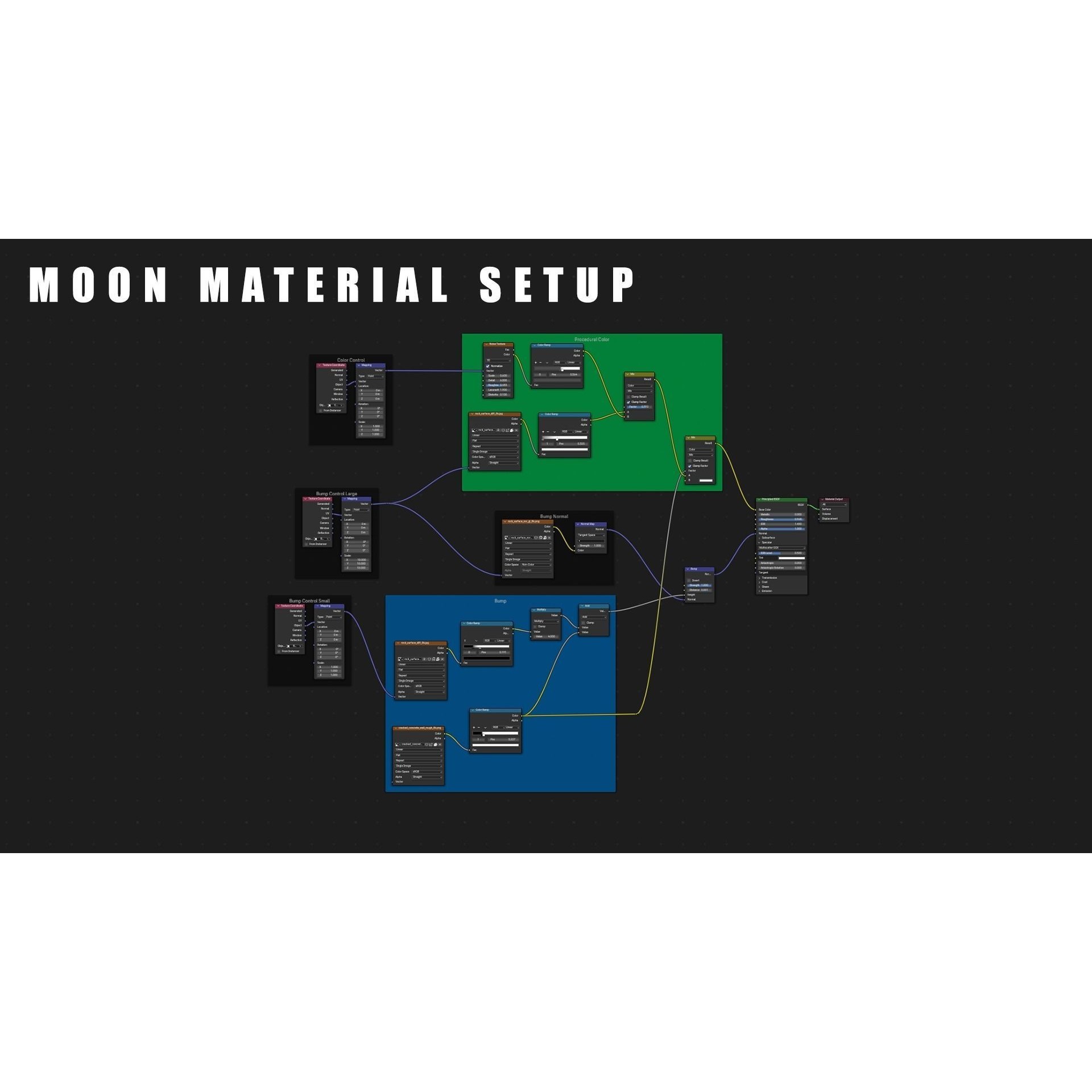 Moon Terrain - Game-Ready 3D Model - View 11