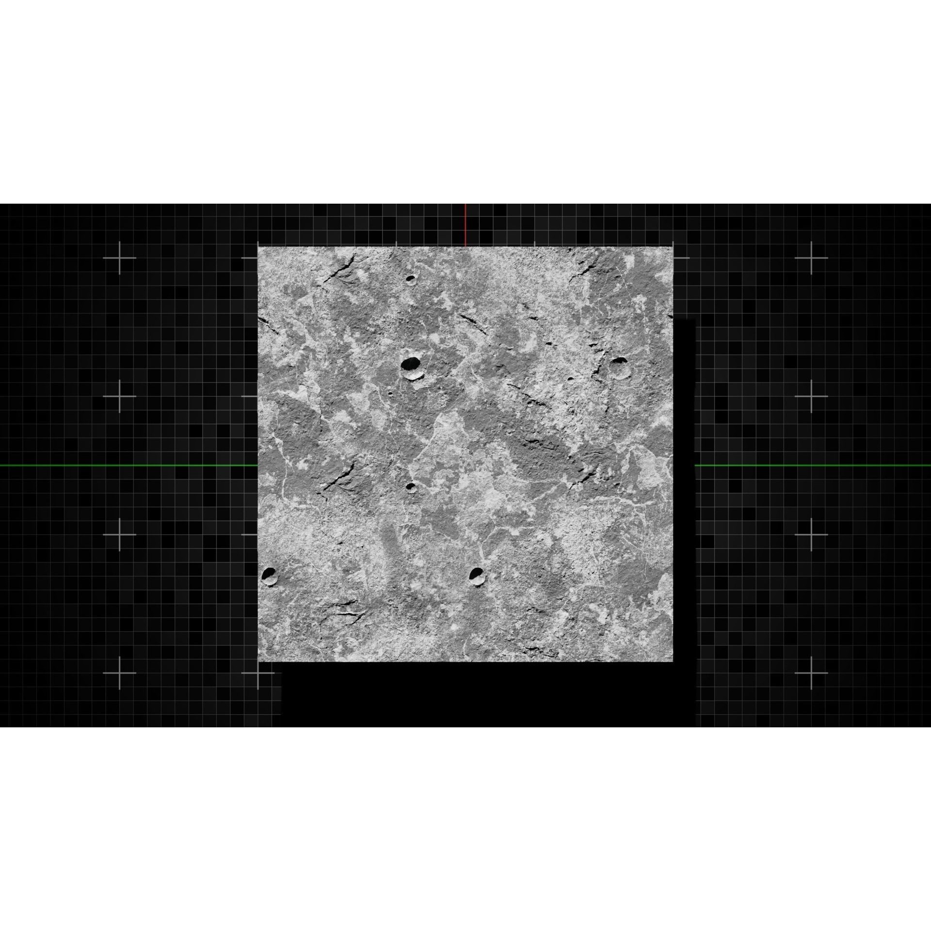 Moon Terrain - Game-Ready 3D Model - View 13