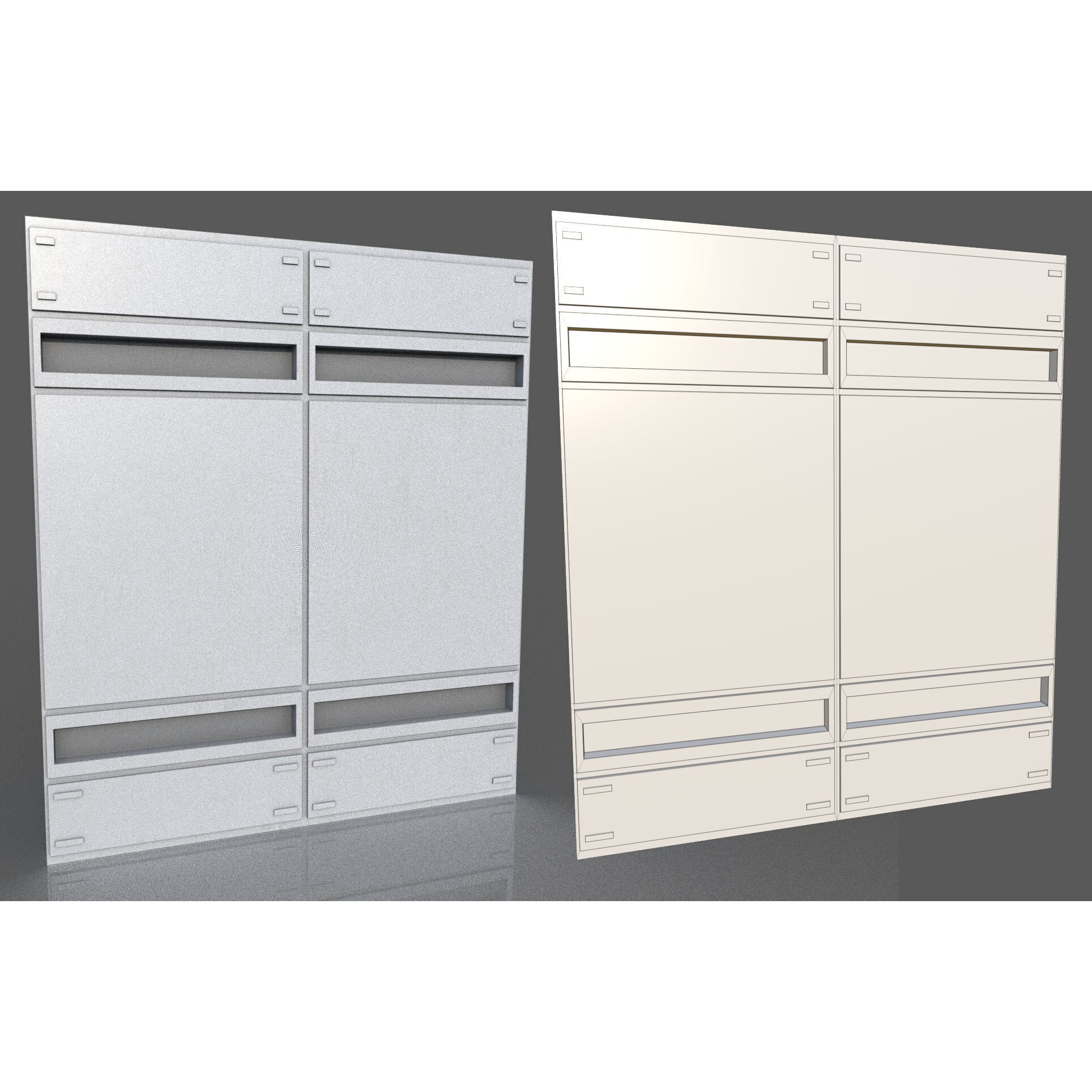 ISB Style Room - Low-Poly Game-Ready 3D Model