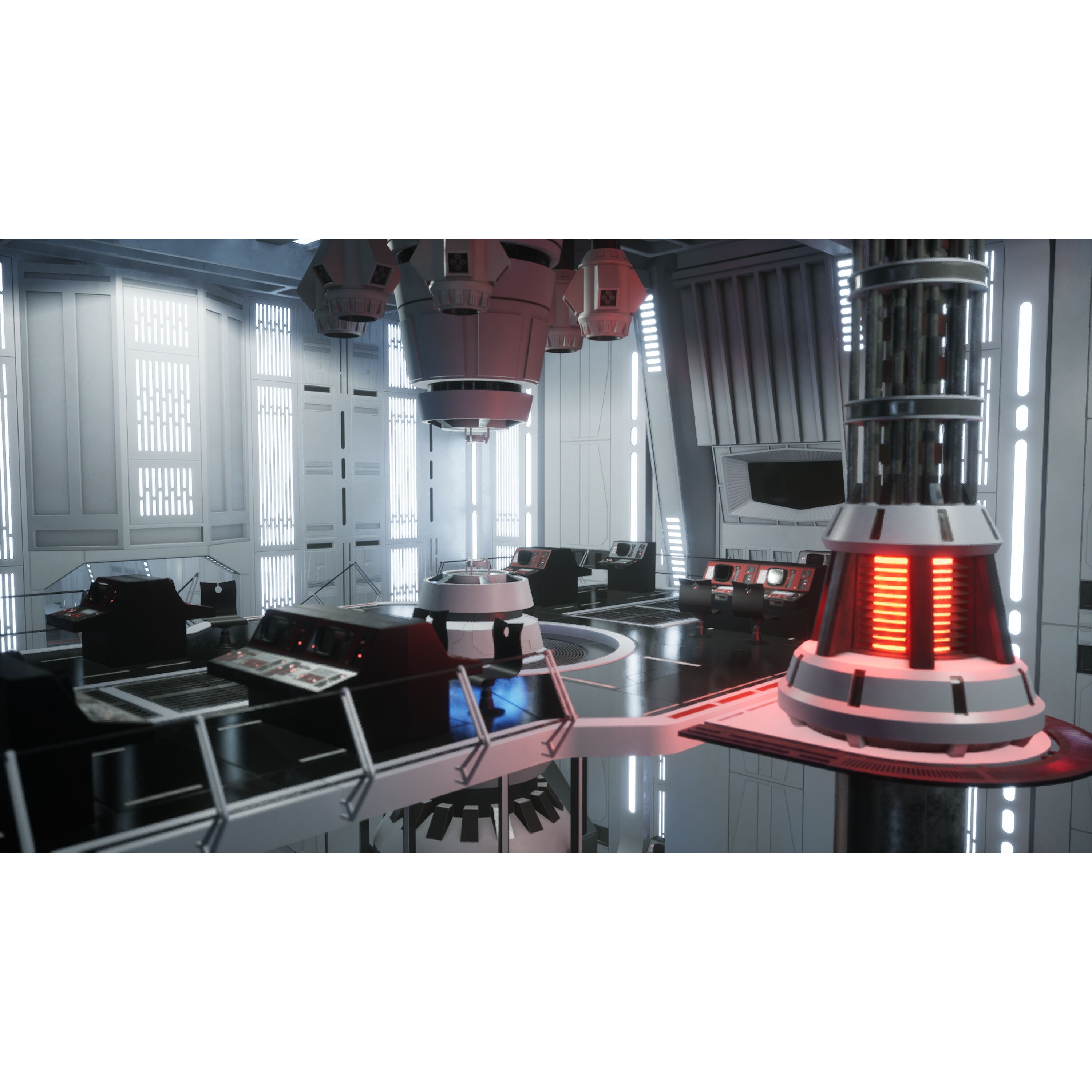 ISB Style Room - Low-Poly Game-Ready 3D Model - View 10