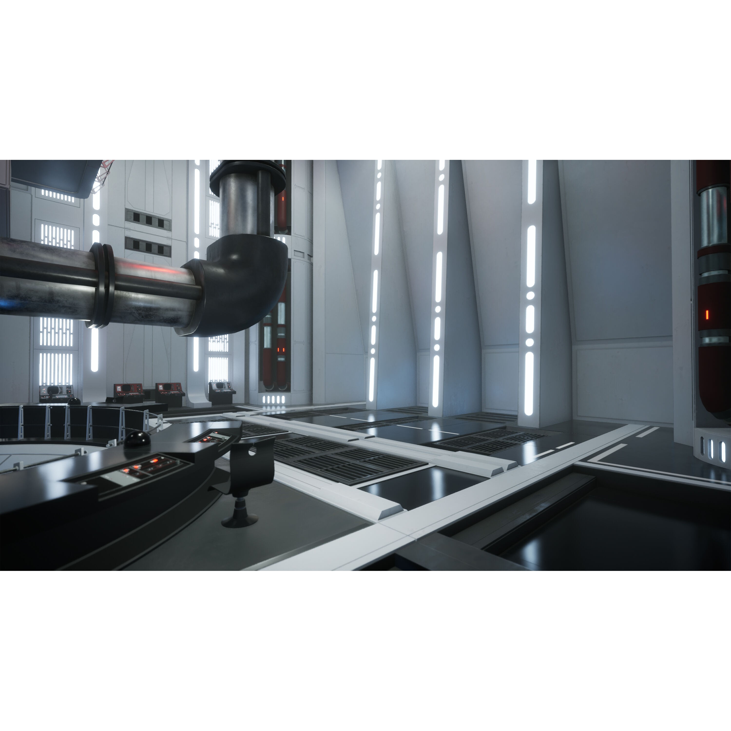 ISB Style Room - Low-Poly Game-Ready 3D Model - View 14