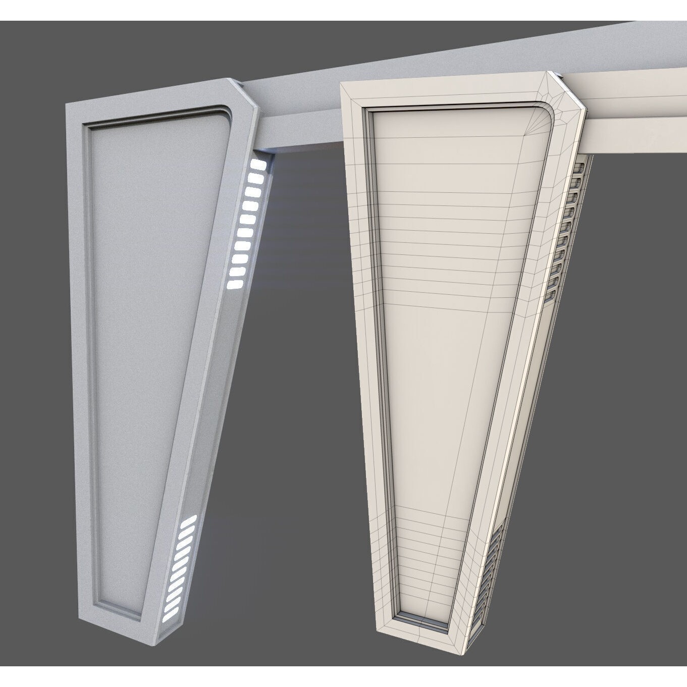 ISB Style Room - Low-Poly Game-Ready 3D Model - View 16