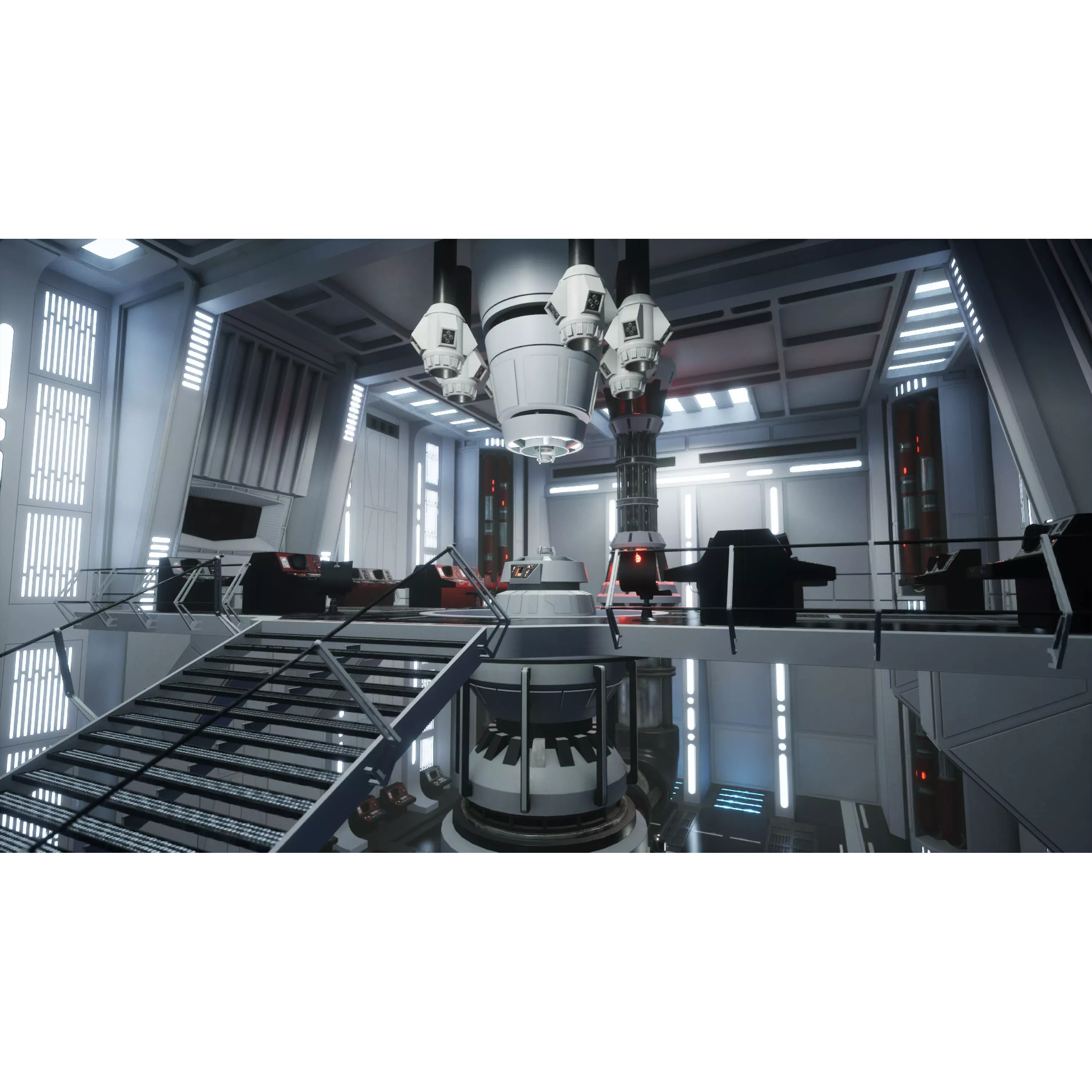 ISB Style Room - Low-Poly Game-Ready 3D Model - View 2