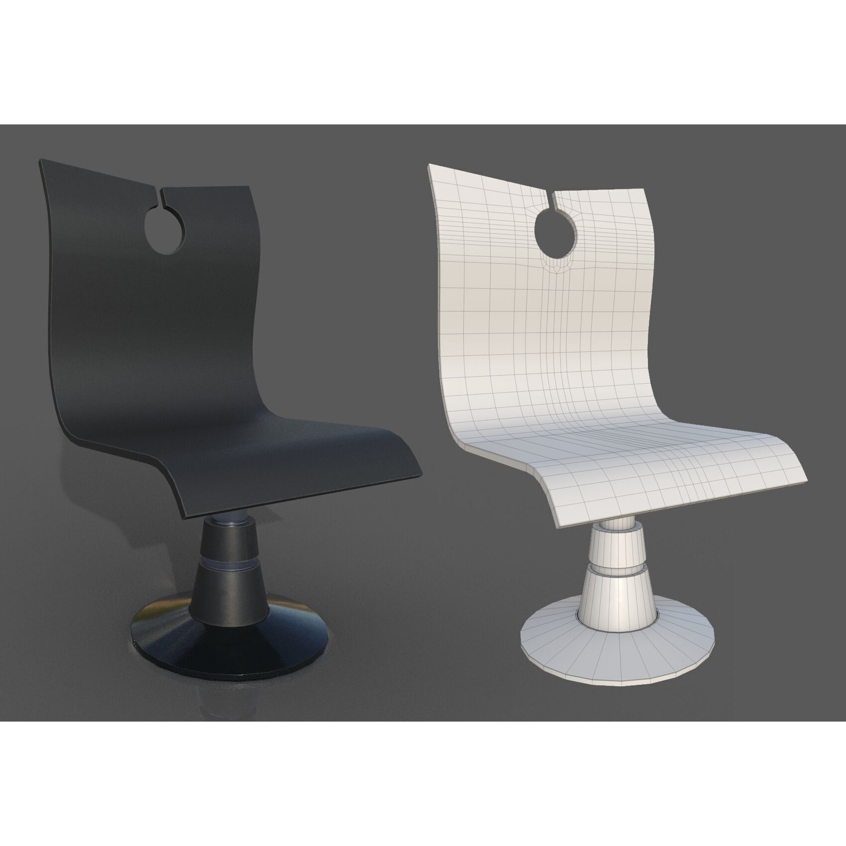 ISB Style Room - Low-Poly Game-Ready 3D Model - View 22