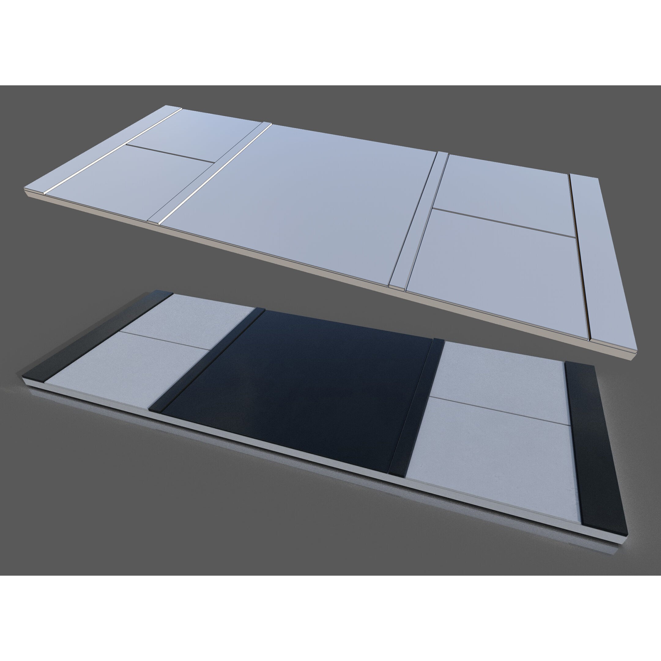 ISB Style Room - Low-Poly Game-Ready 3D Model - View 25