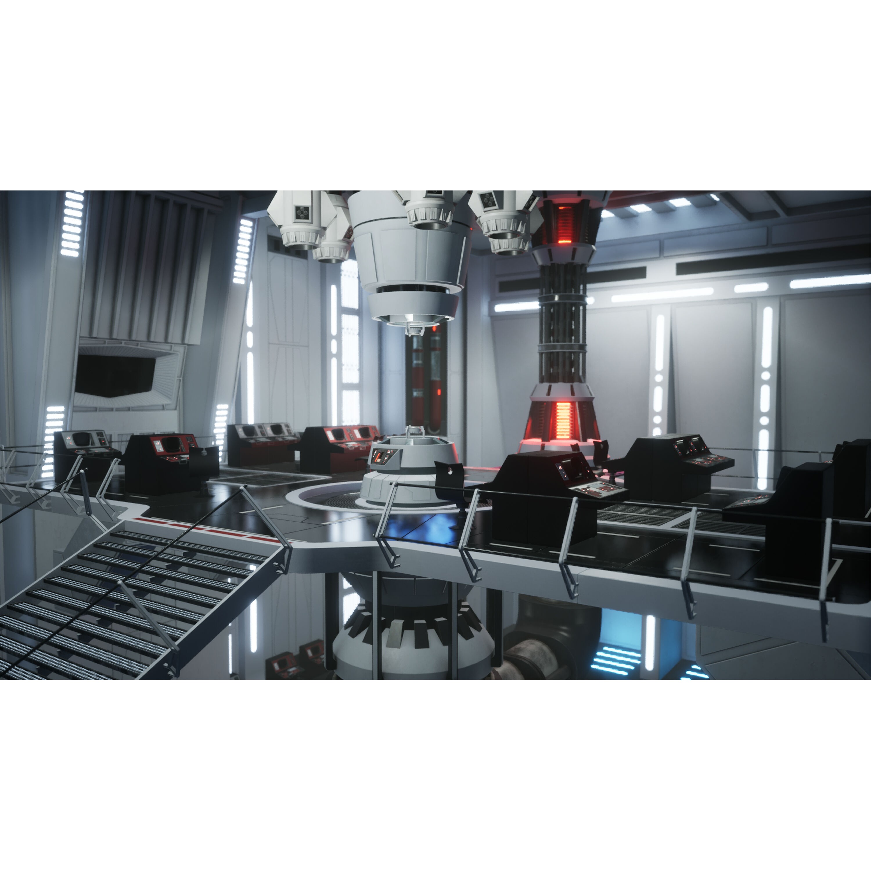 ISB Style Room - Low-Poly Game-Ready 3D Model - View 3